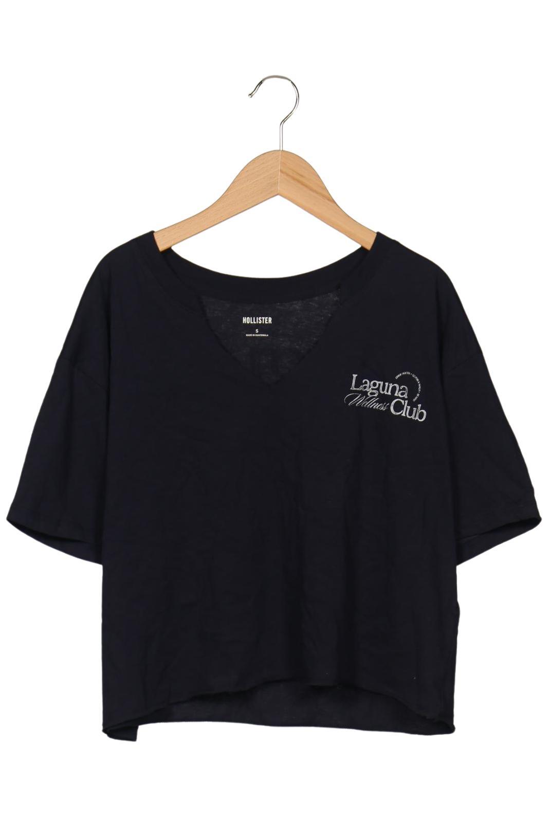 

Hollister Damen T-Shirt, marineblau, Gr. 36