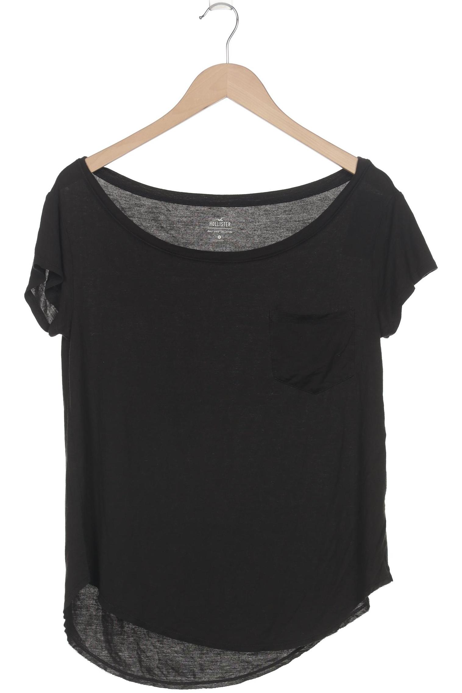

Hollister Damen T-Shirt, schwarz, Gr. 38