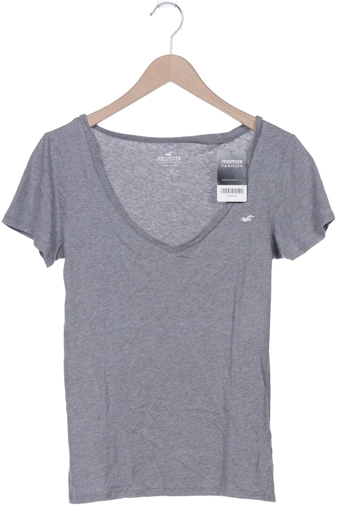 

Hollister Damen T-Shirt, grau, Gr. 42