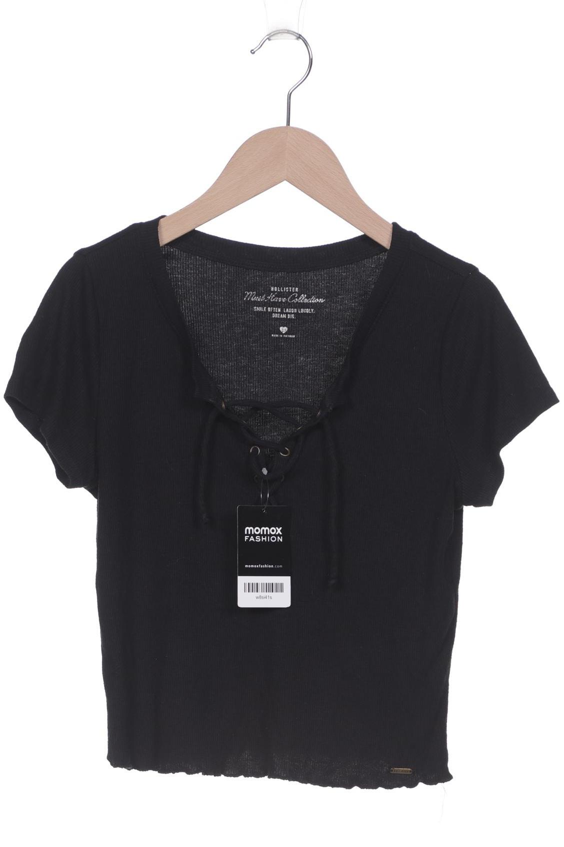 

Hollister Damen T-Shirt, schwarz