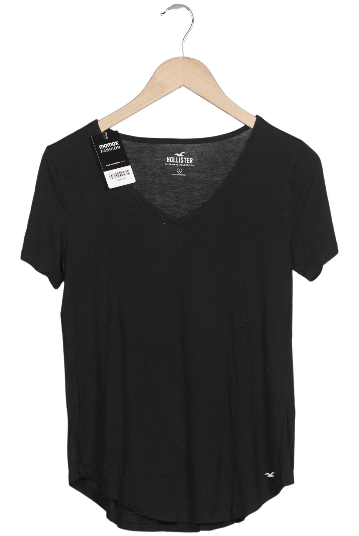 

Hollister Damen T-Shirt, schwarz, Gr. 36