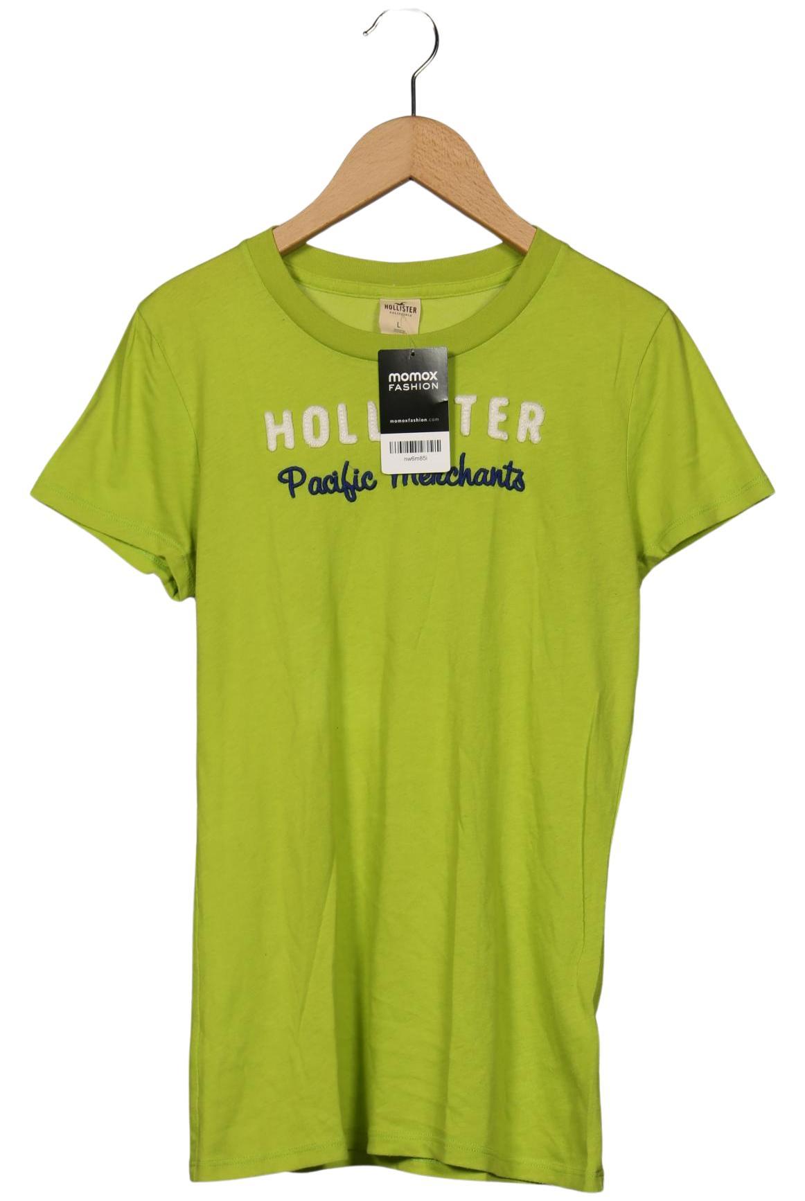 

Hollister Damen T-Shirt, hellgrün, Gr. 42