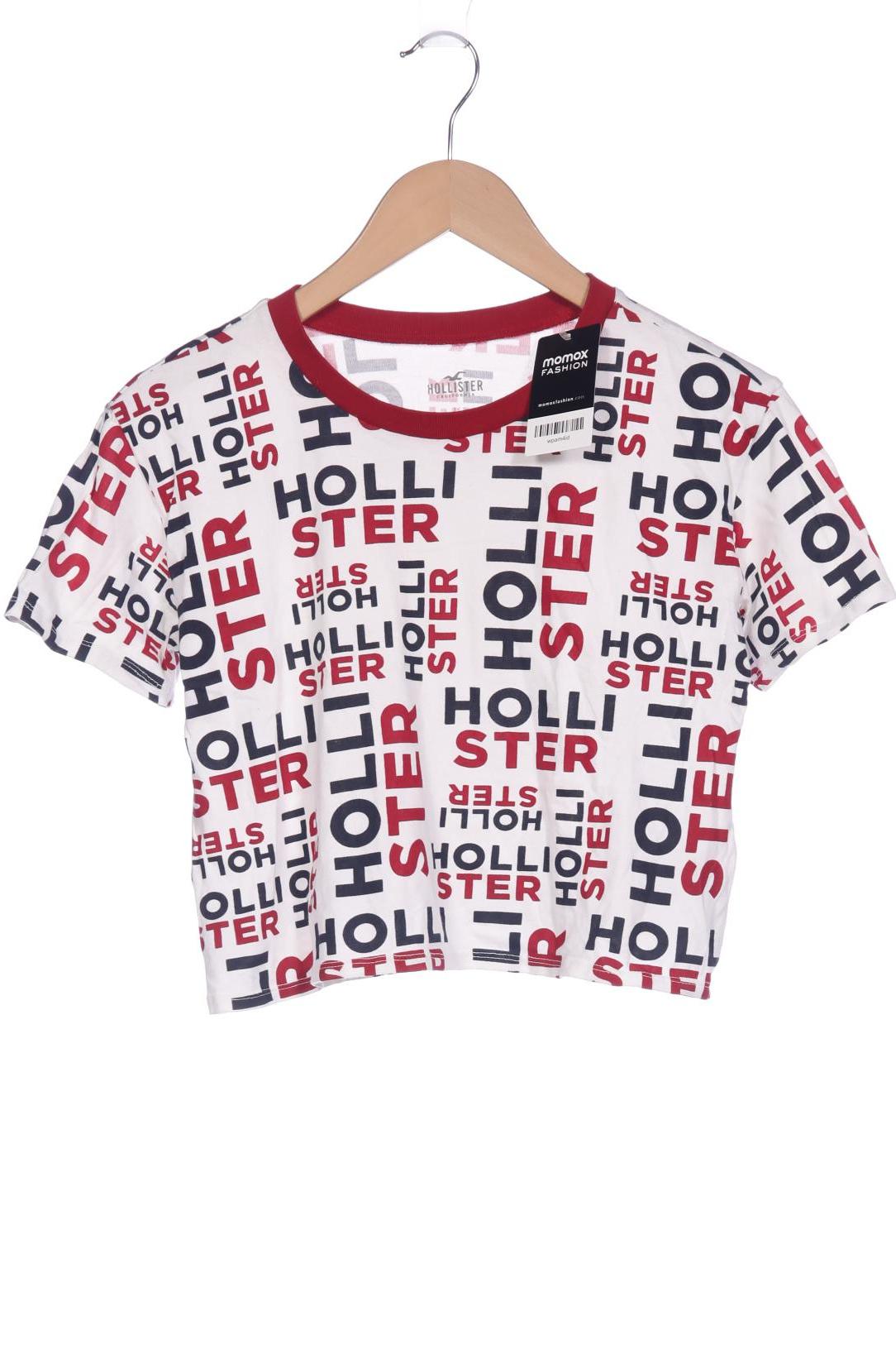

Hollister Damen T-Shirt, weiß, Gr. 34