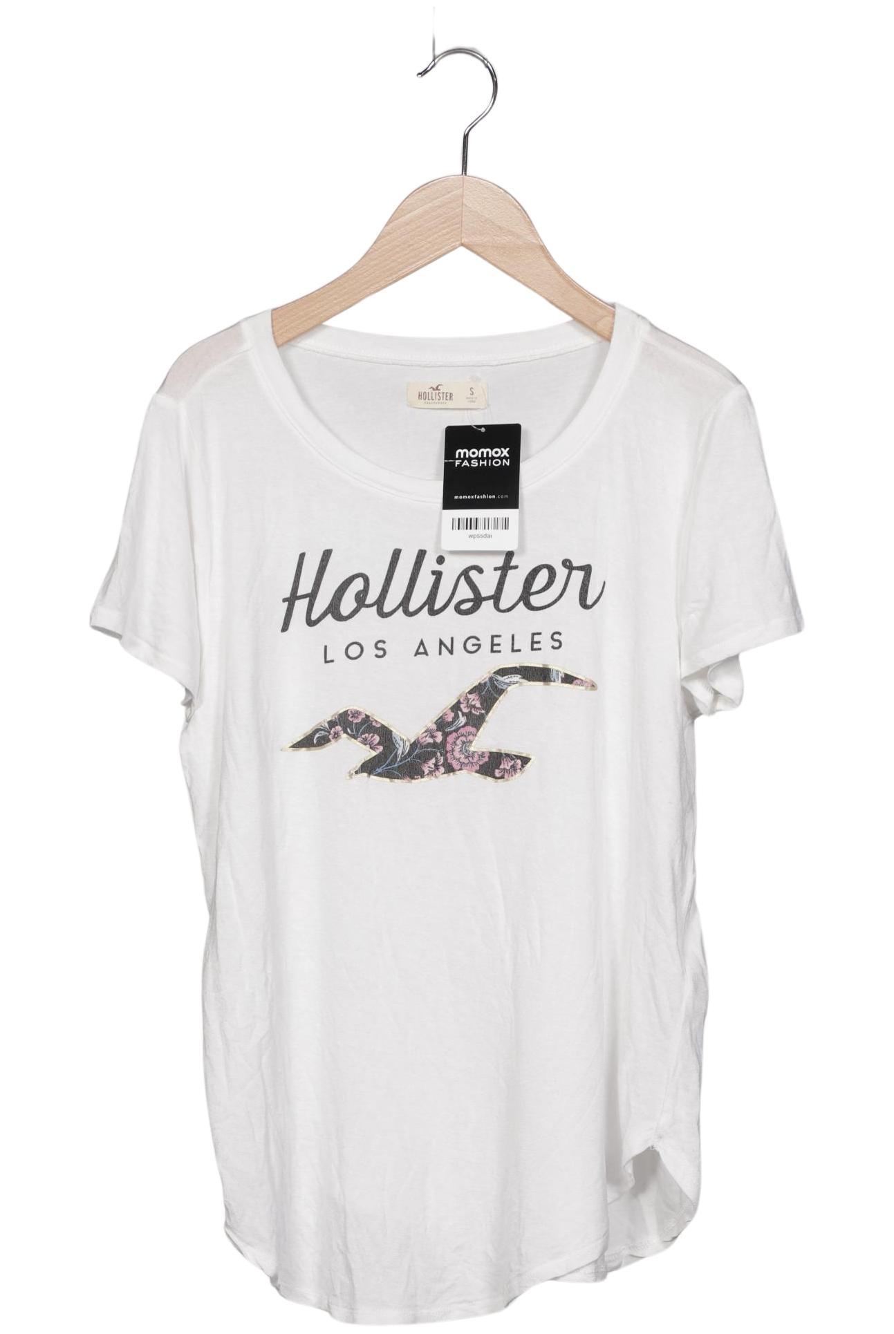 

Hollister Damen T-Shirt, weiß, Gr. 36