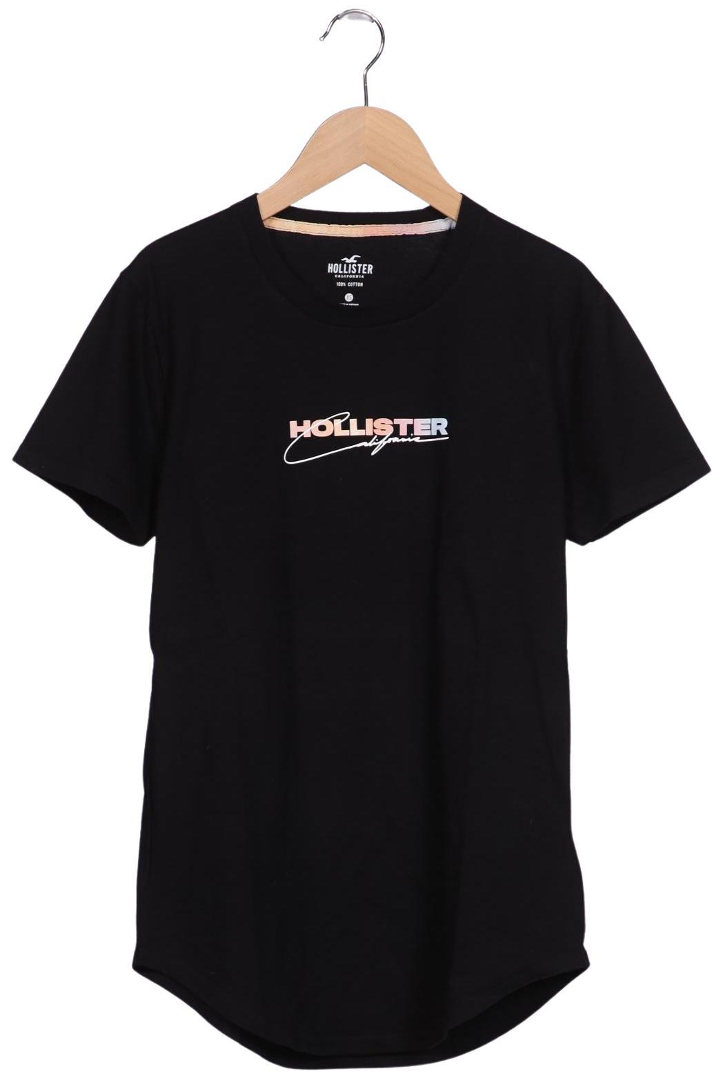 

Hollister Damen T-Shirt, schwarz, Gr. 34