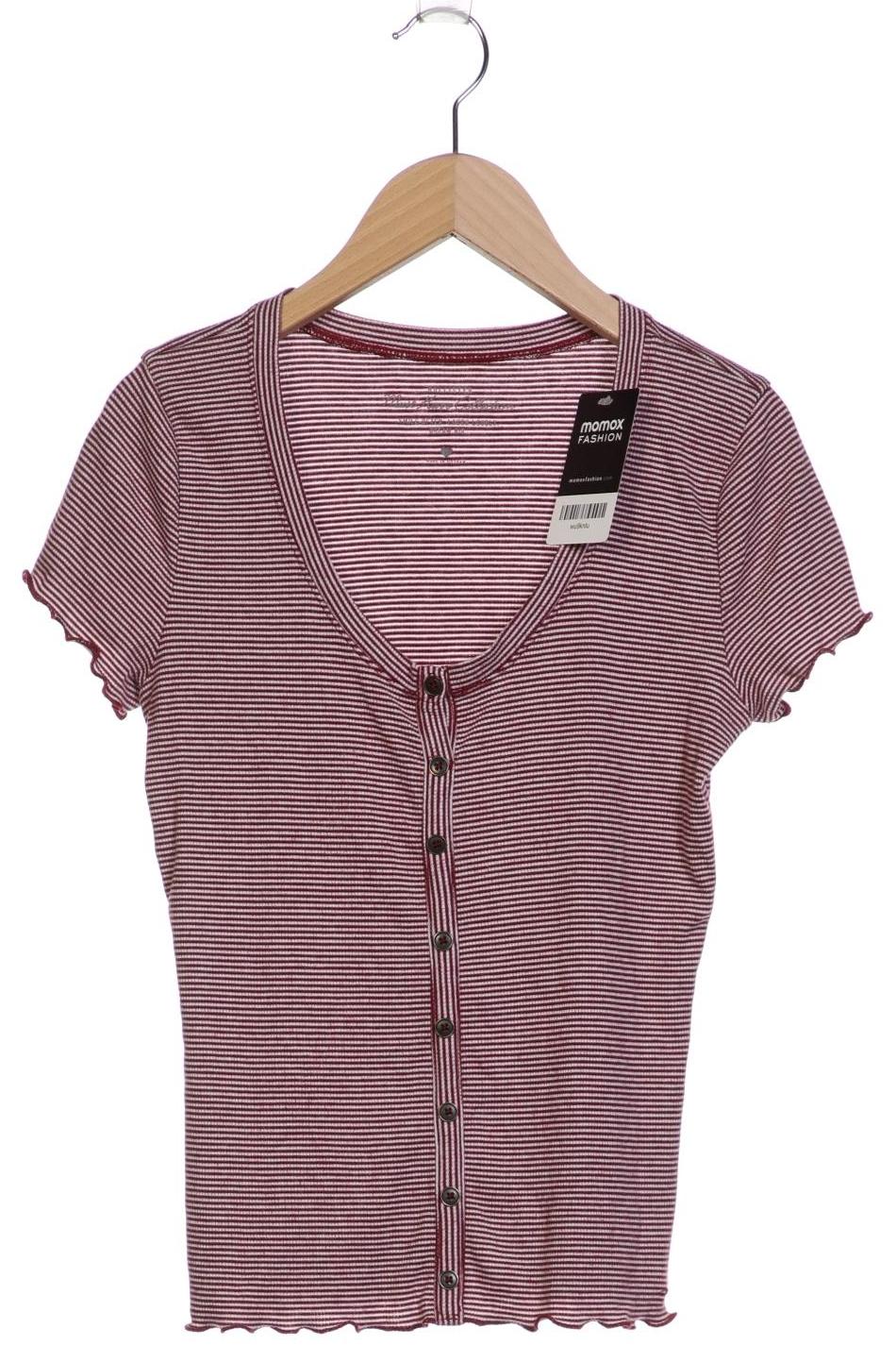 

Hollister Damen T-Shirt, bordeaux, Gr. 34