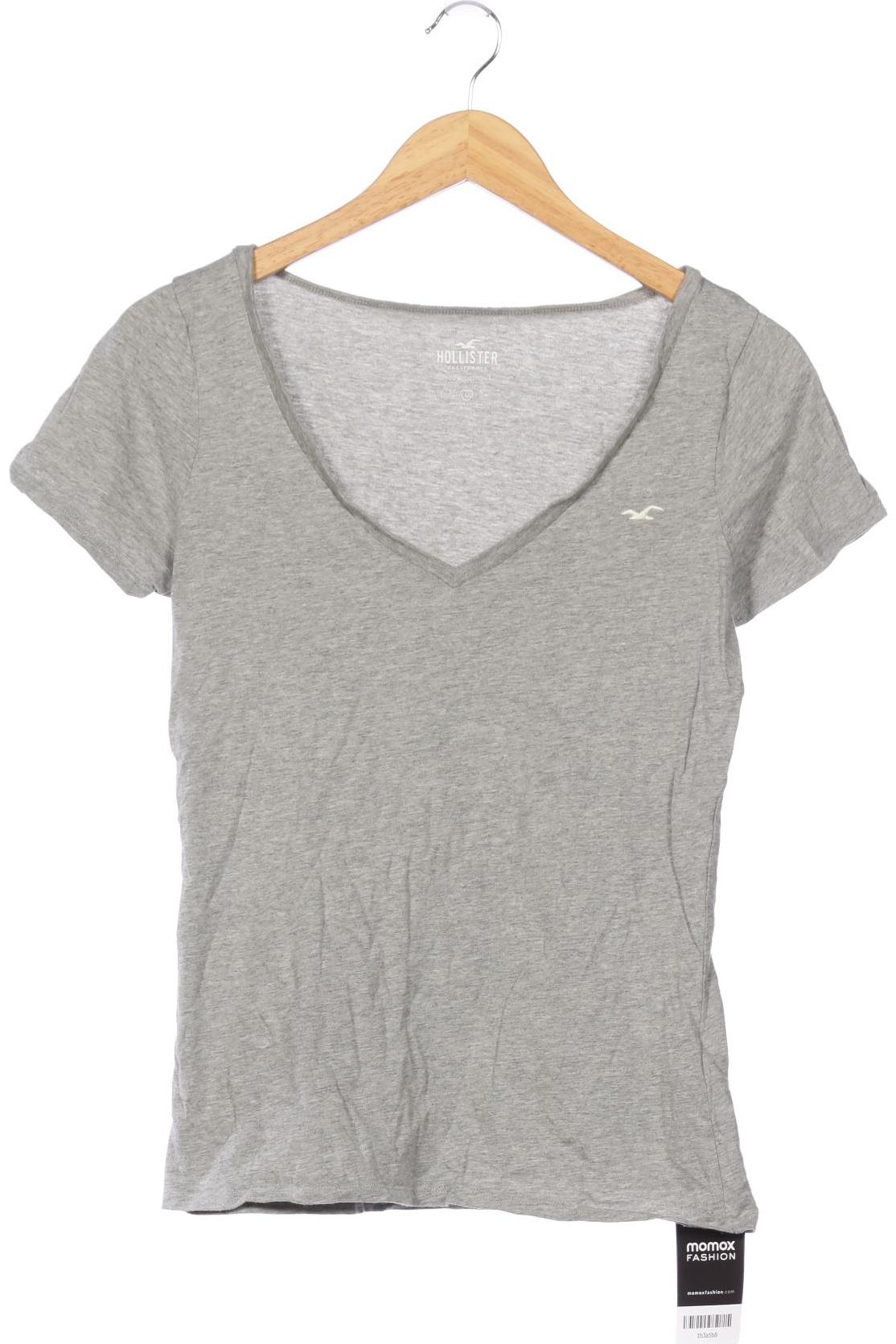 

Hollister Damen T-Shirt, grau, Gr. 42