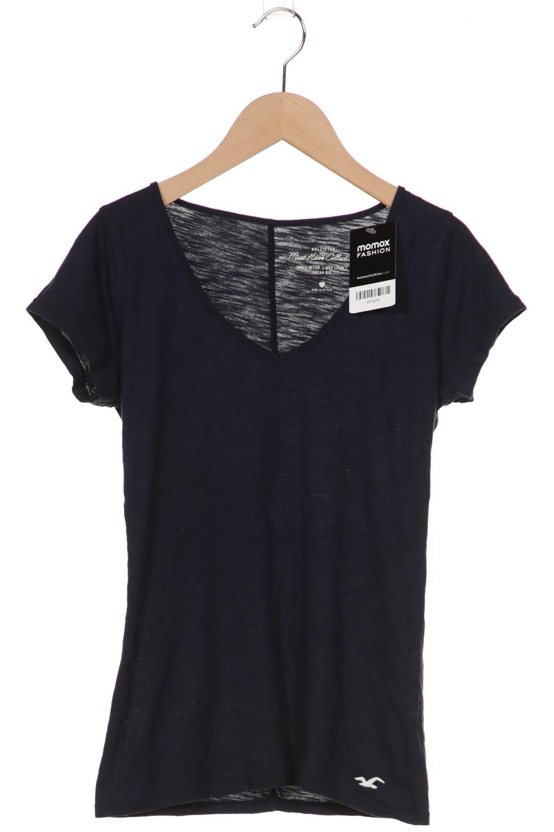 

Hollister Damen T-Shirt, marineblau