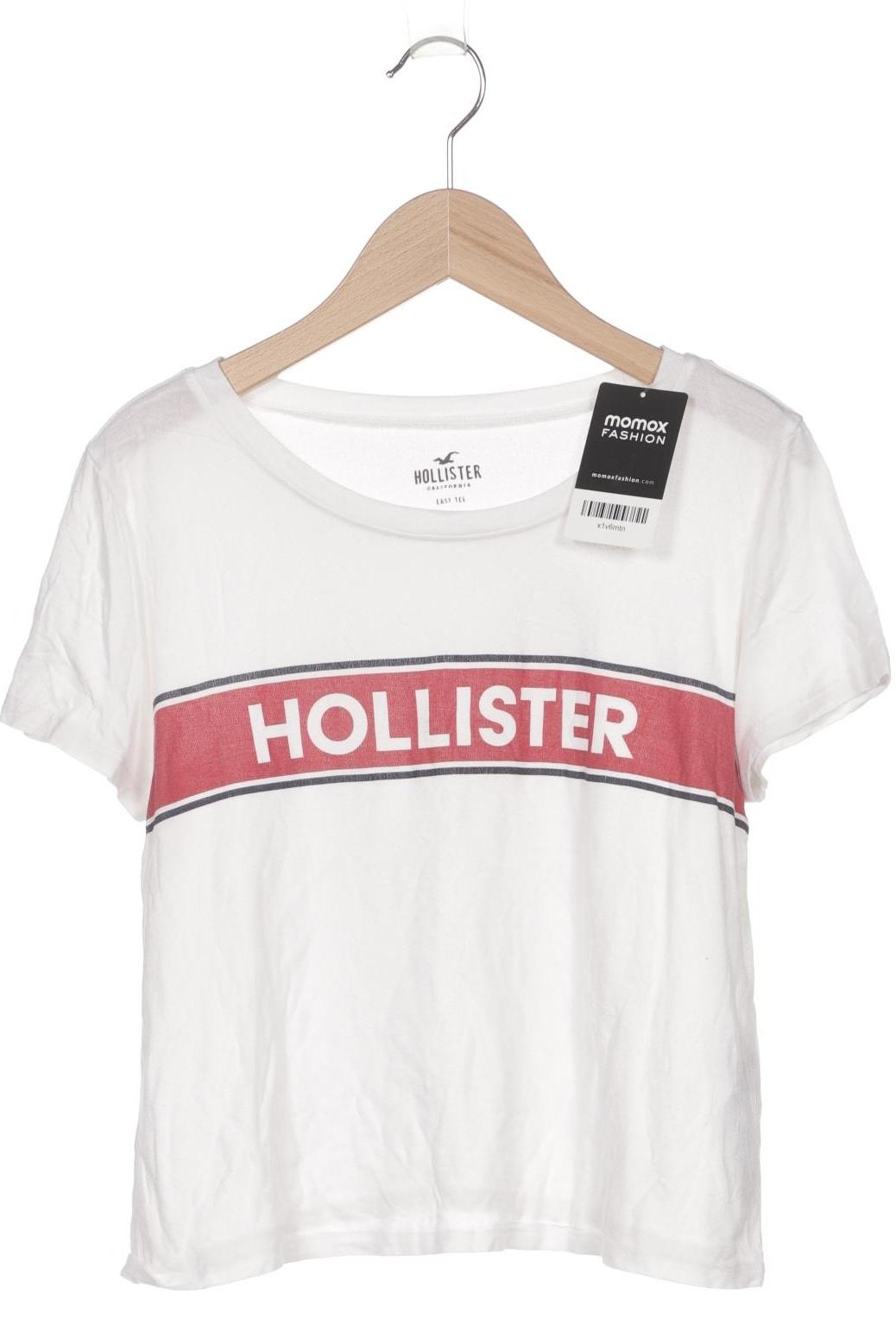 

Hollister Damen T-Shirt, weiß, Gr. 34
