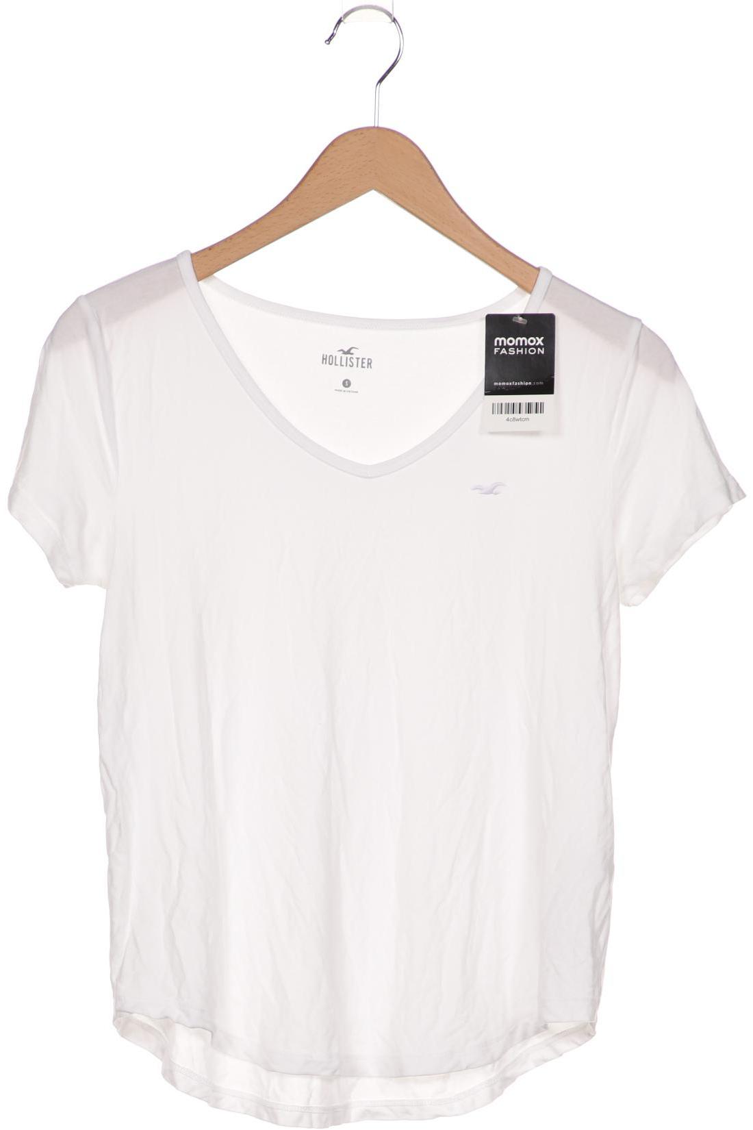 

Hollister Damen T-Shirt, weiß, Gr. 36