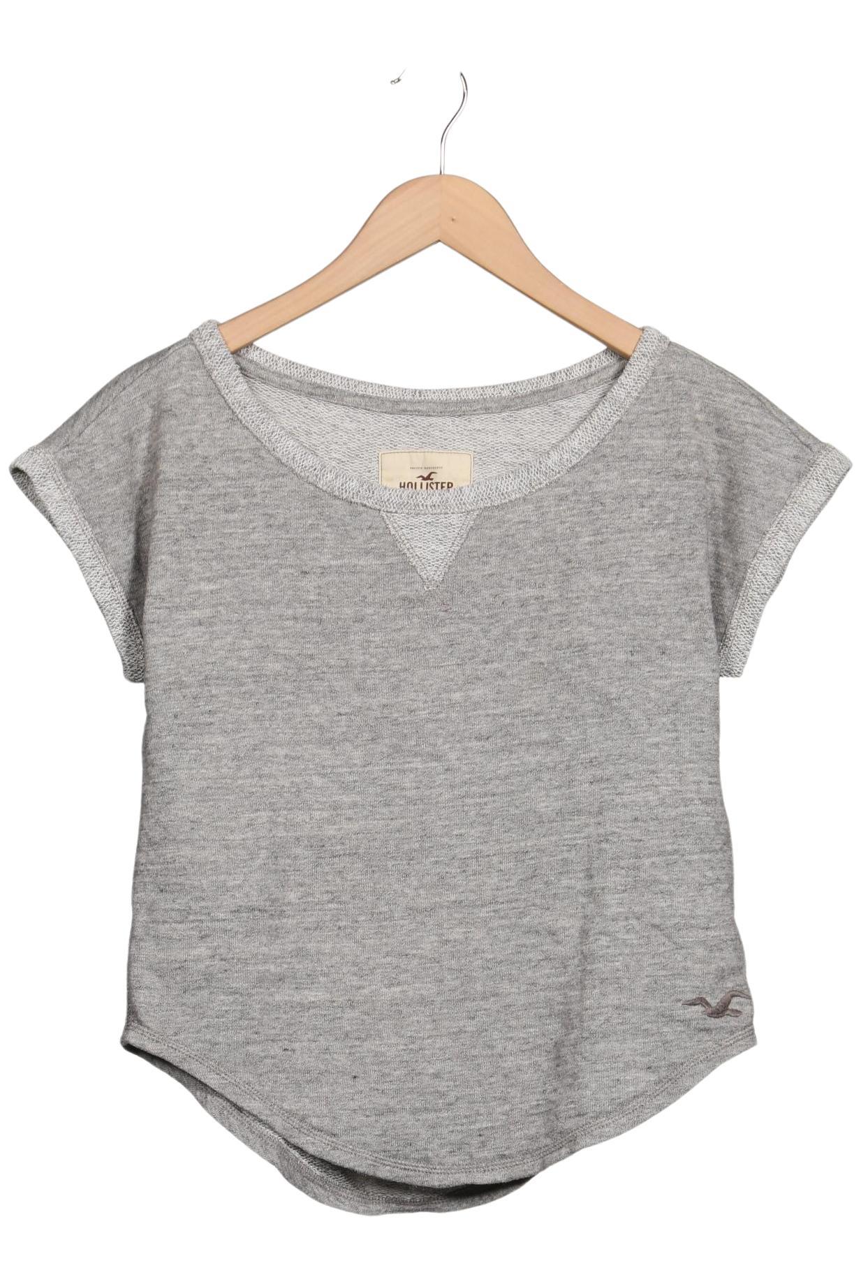 

Hollister Damen T-Shirt, grau, Gr. 34