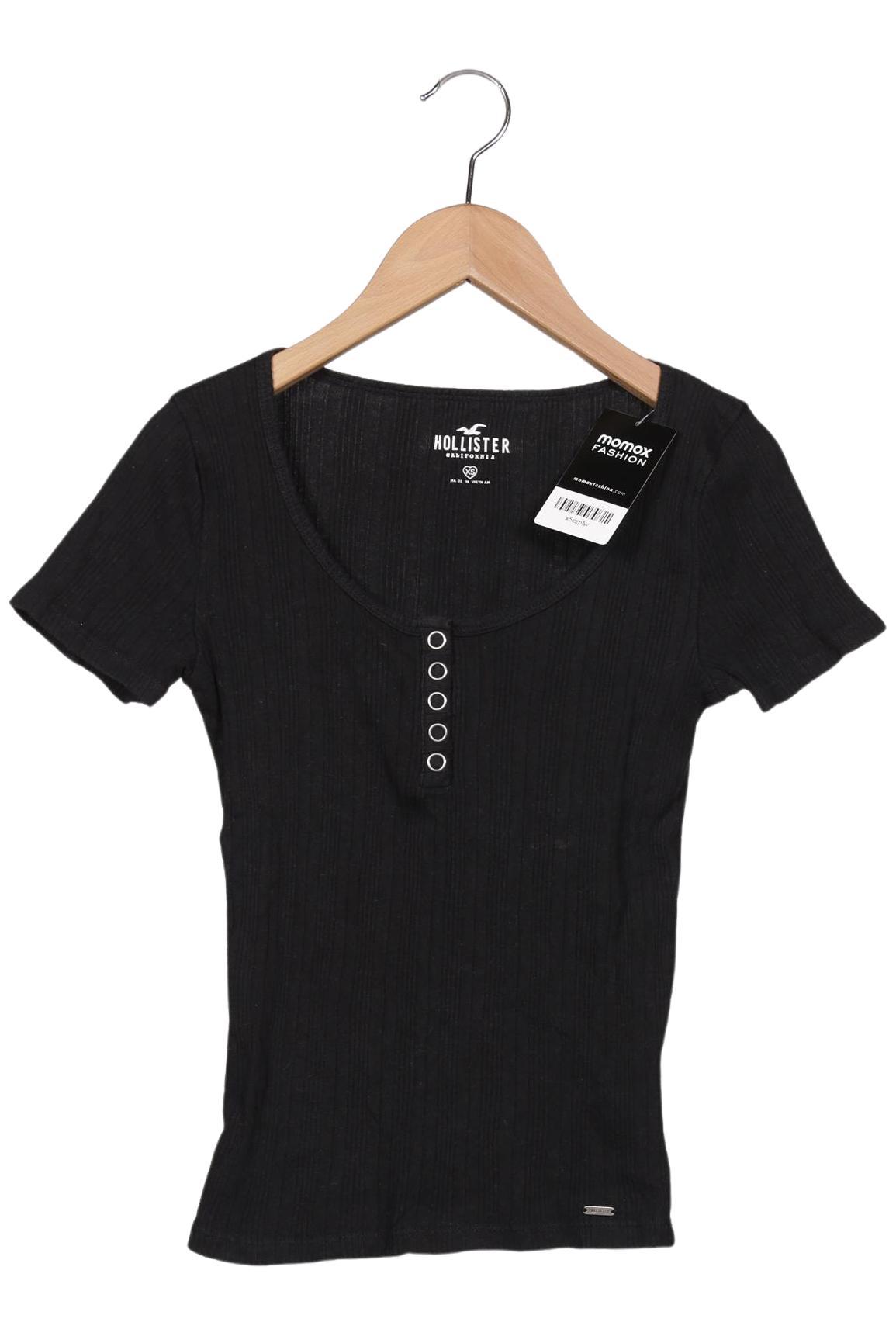 

Hollister Damen T-Shirt, schwarz, Gr. 34