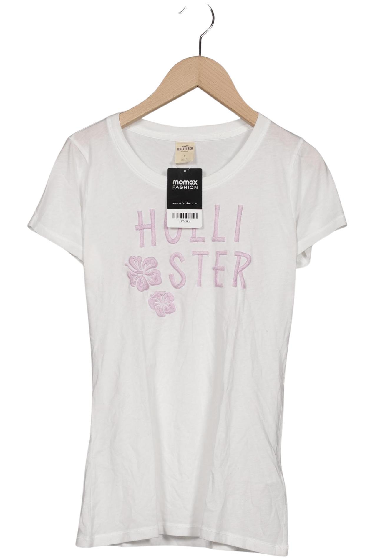 

Hollister Damen T-Shirt, weiß, Gr. 36