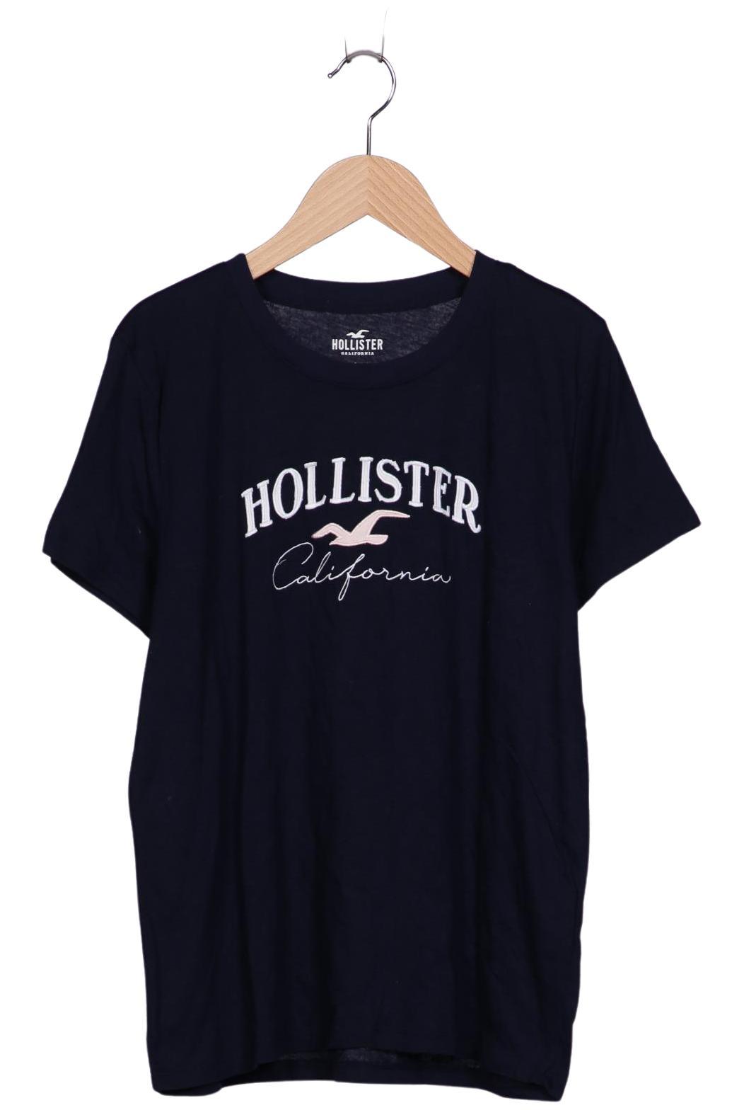 

Hollister Damen T-Shirt, marineblau, Gr. 42