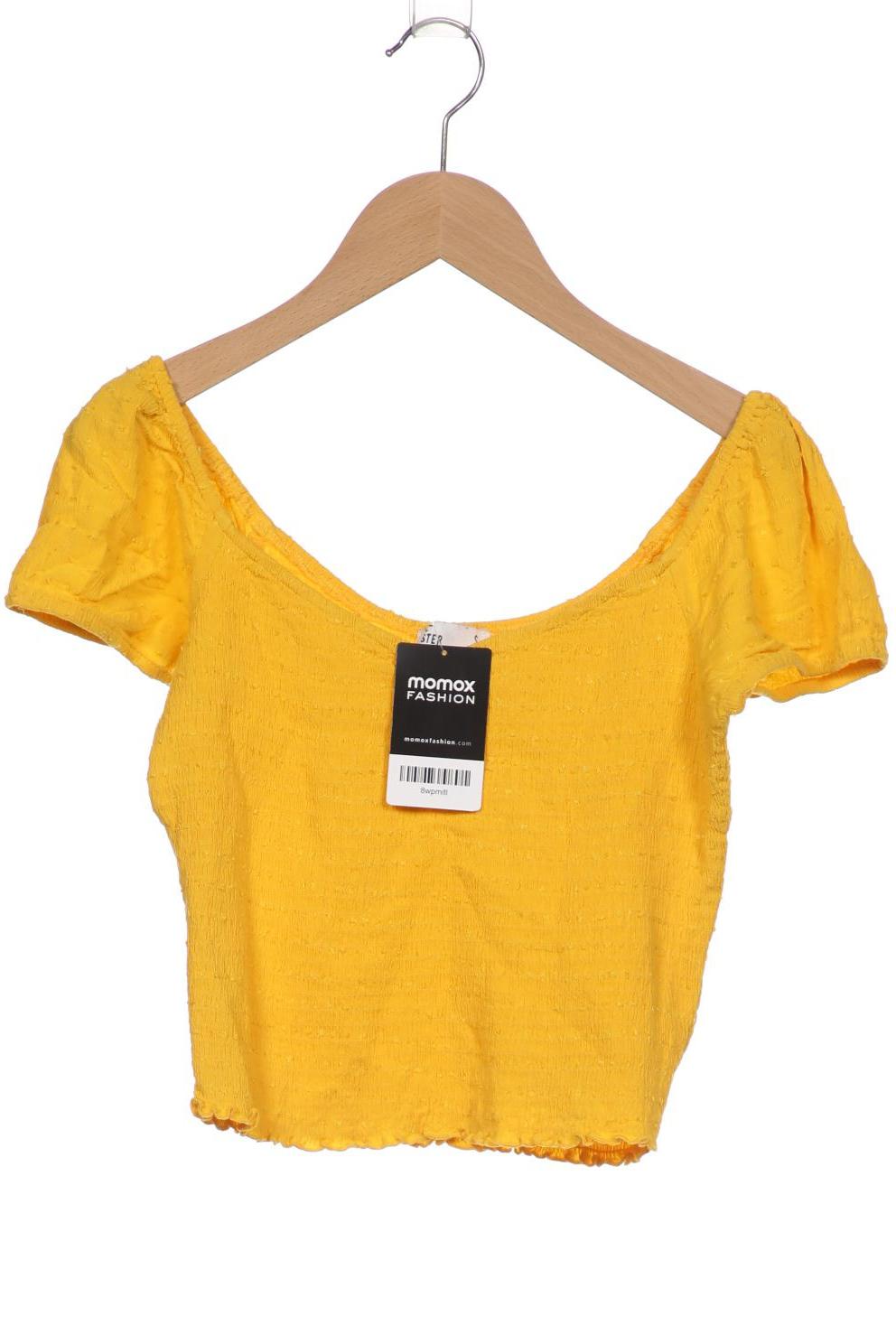 

Hollister Damen T-Shirt, gelb, Gr. 36