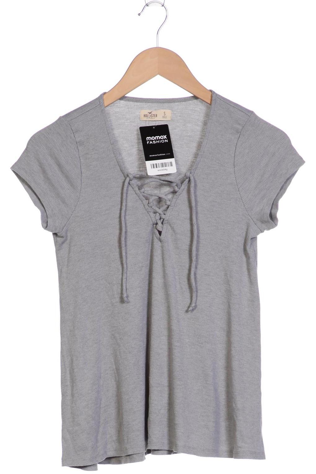 

Hollister Damen T-Shirt, grau, Gr. 36