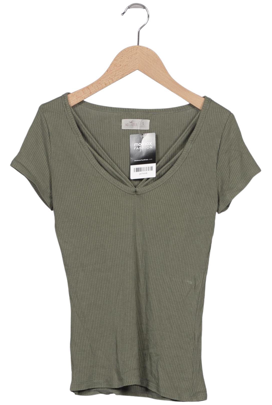 

Hollister Damen T-Shirt, grün, Gr. 36