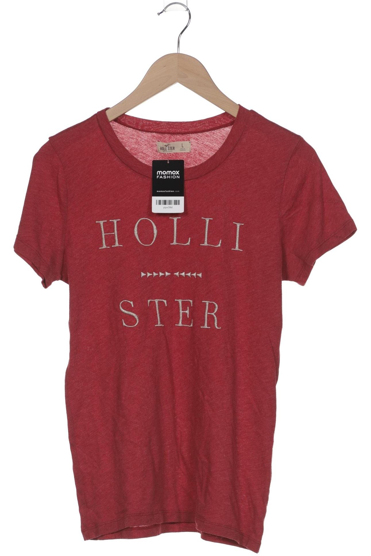 

Hollister Damen T-Shirt, rot, Gr. 42
