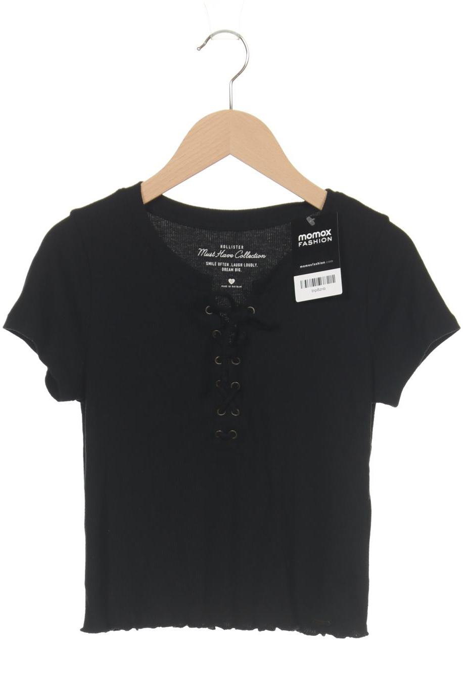 

Hollister Damen T-Shirt, schwarz, Gr. 34