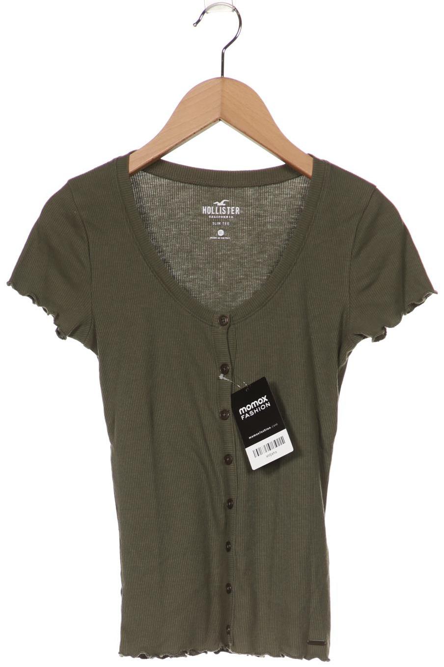 

Hollister Damen T-Shirt, grün, Gr. 34