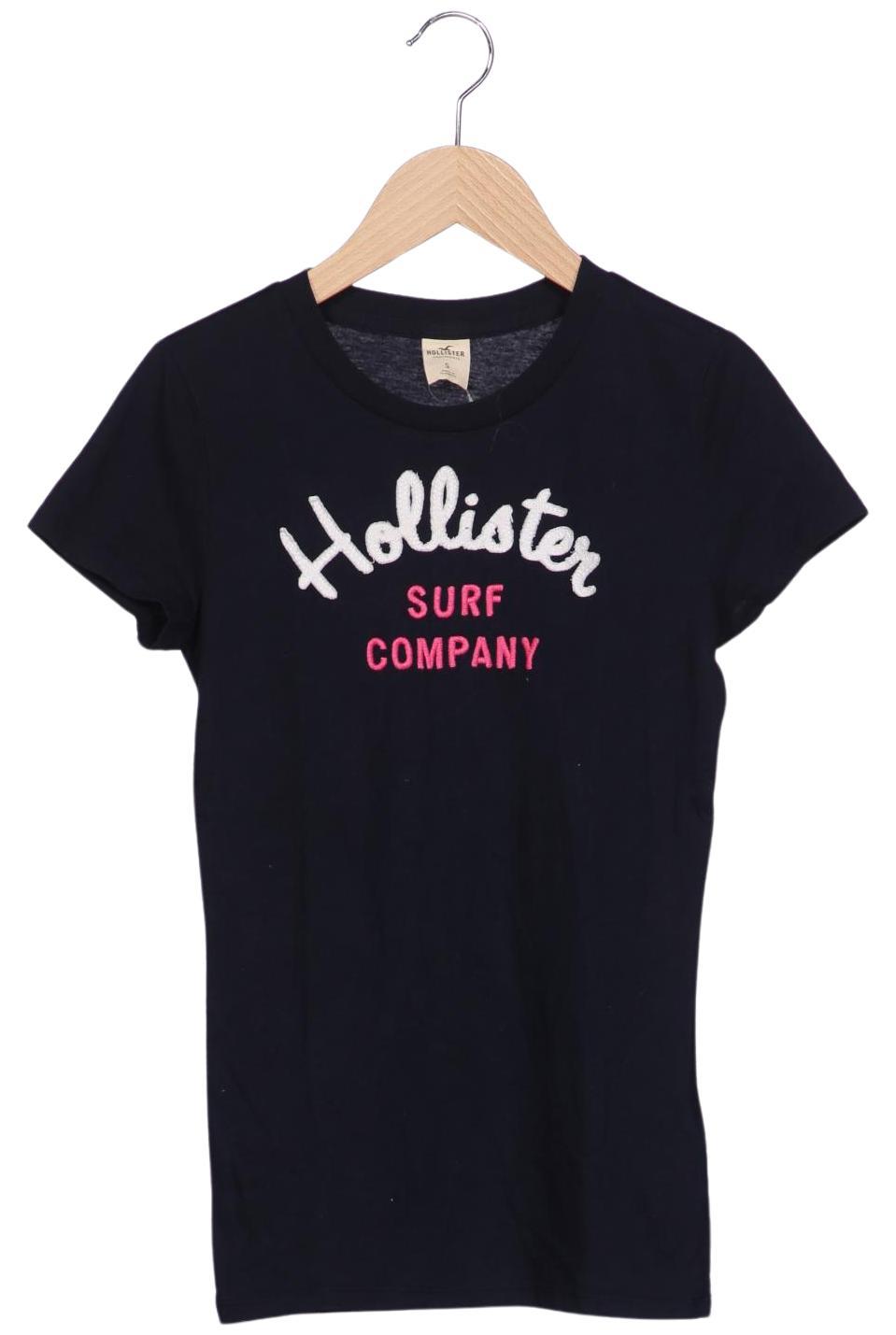 

Hollister Damen T-Shirt, marineblau, Gr. 36