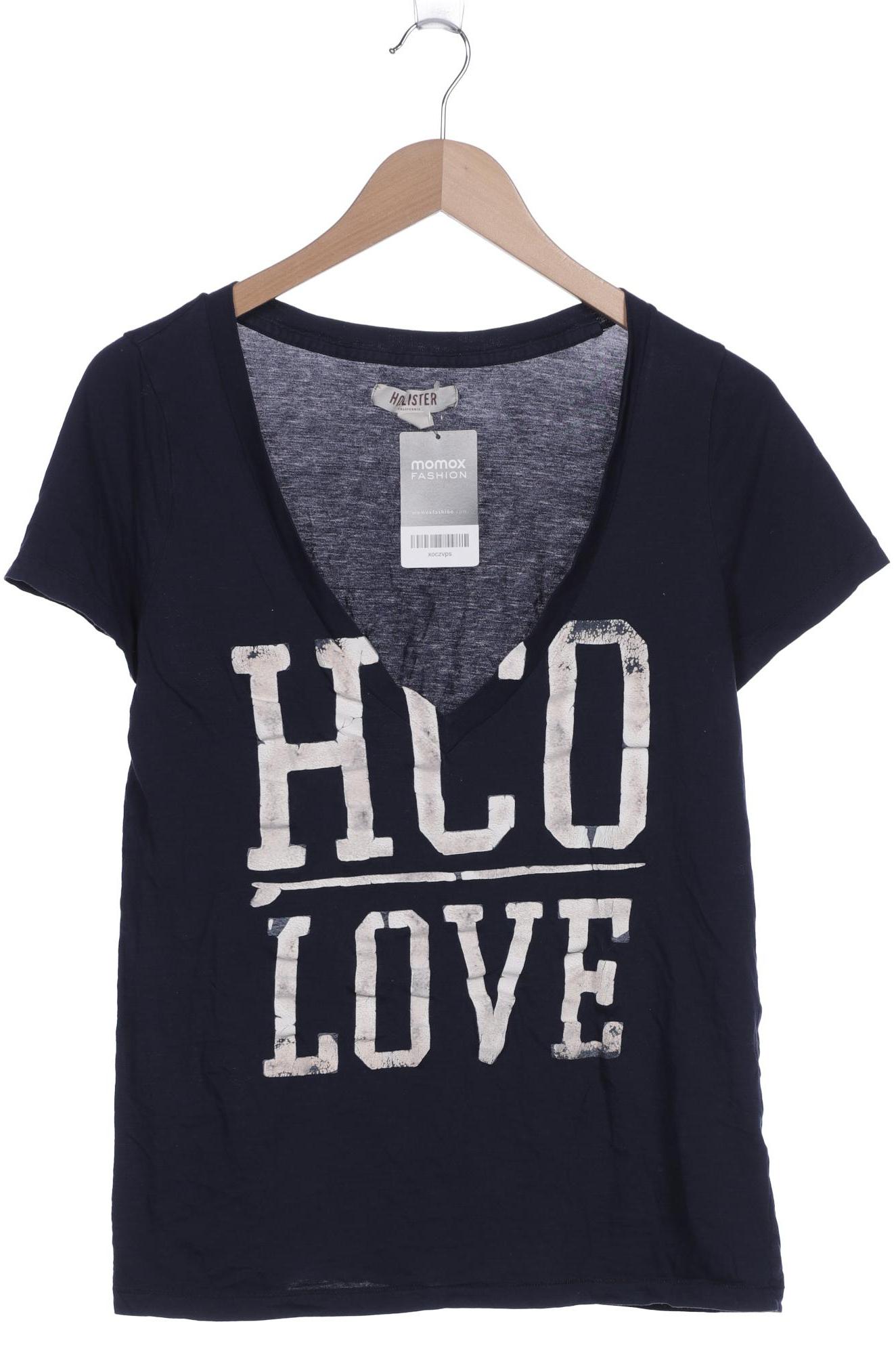 

Hollister Damen T-Shirt, marineblau