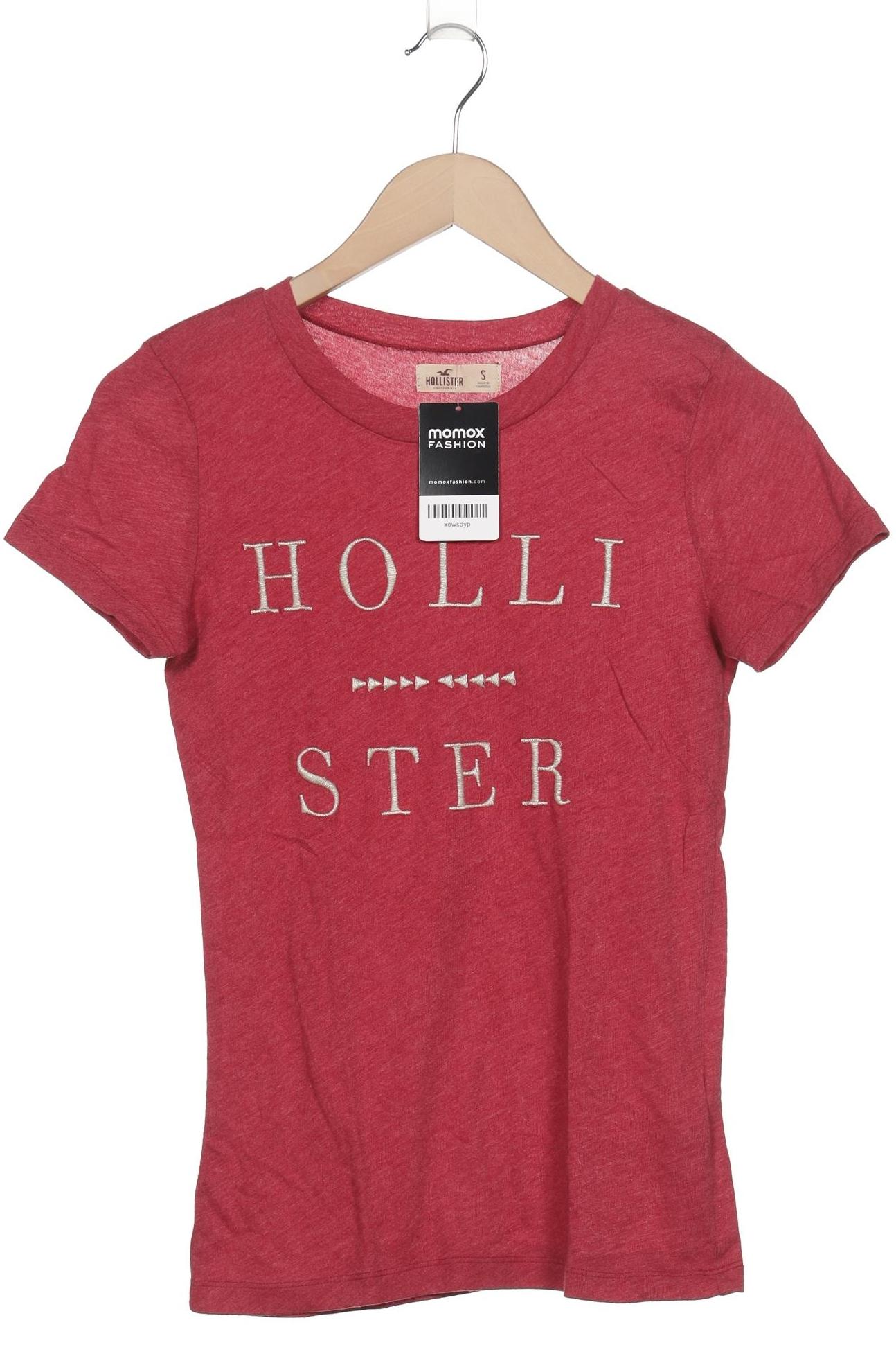 

Hollister Damen T-Shirt, rot, Gr. 36