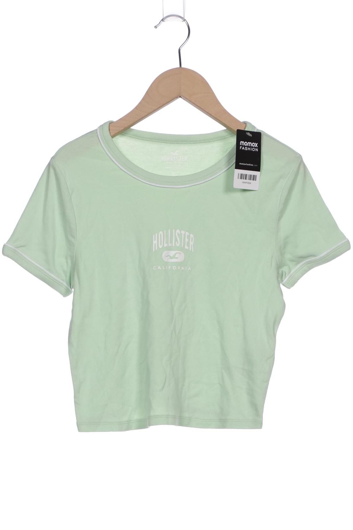 

Hollister Damen T-Shirt, hellgrün, Gr. 36