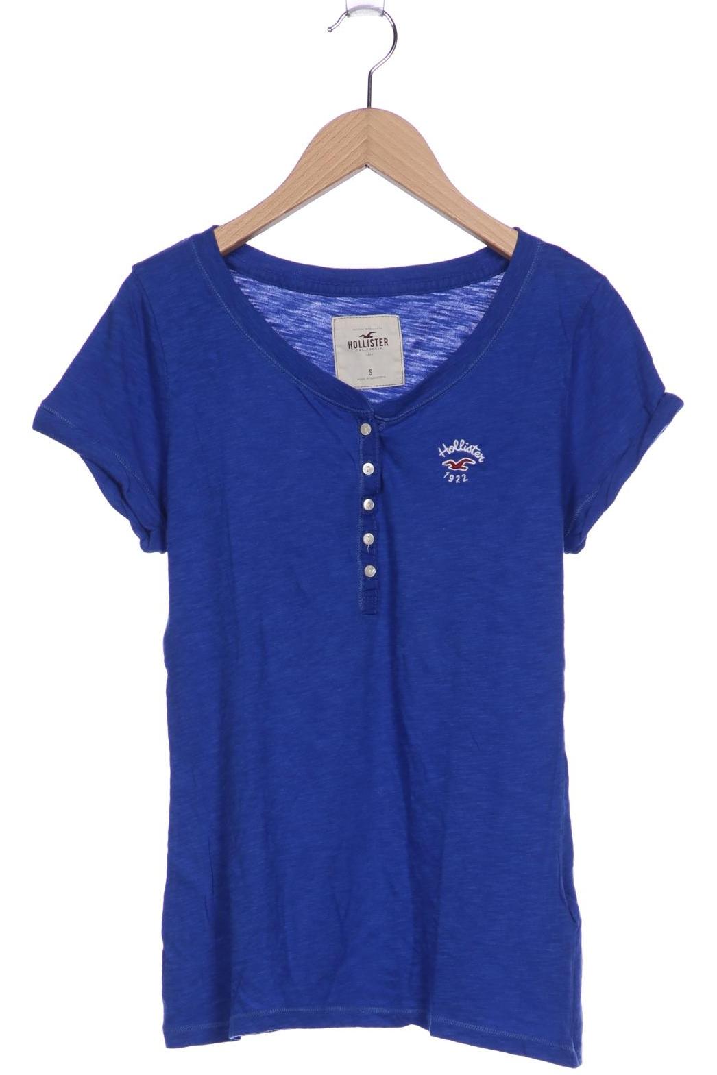 

Hollister Damen T-Shirt, blau, Gr. 36