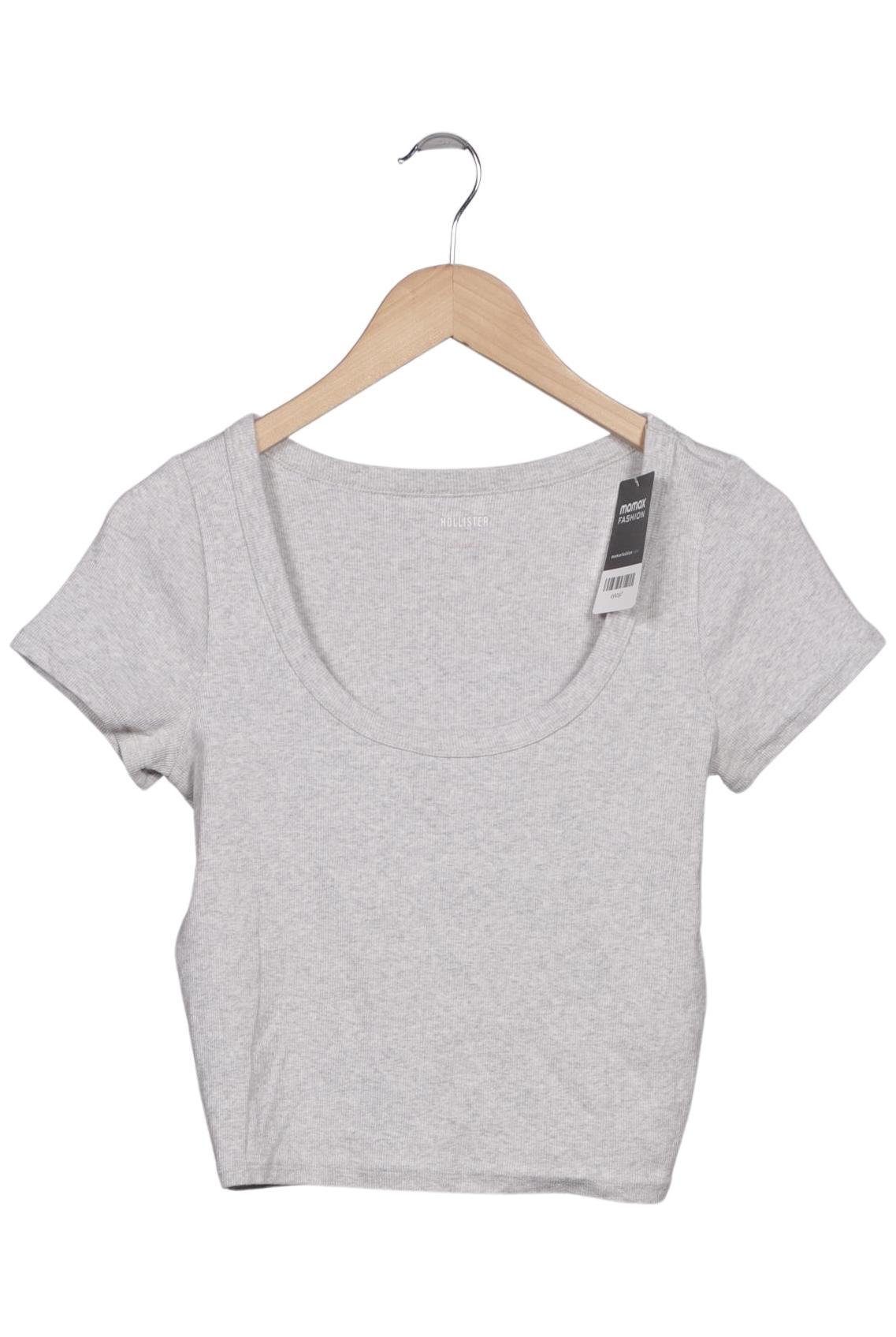 

Hollister Damen T-Shirt, grau, Gr. 42