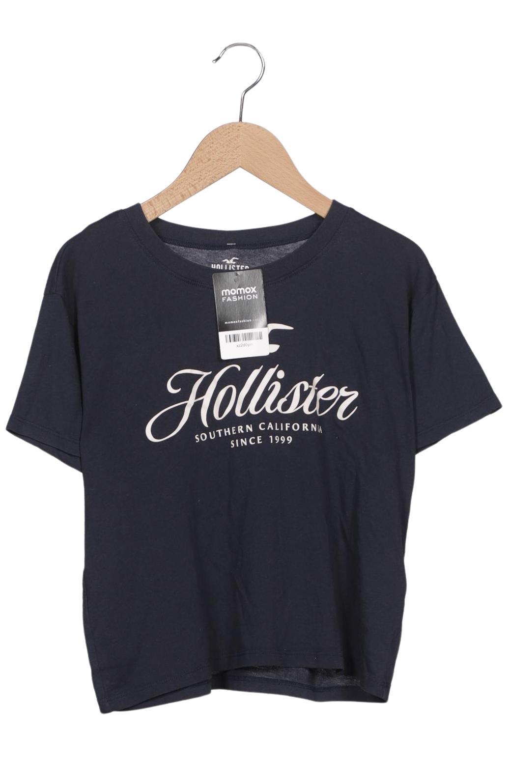 

Hollister Damen T-Shirt, marineblau, Gr. 34