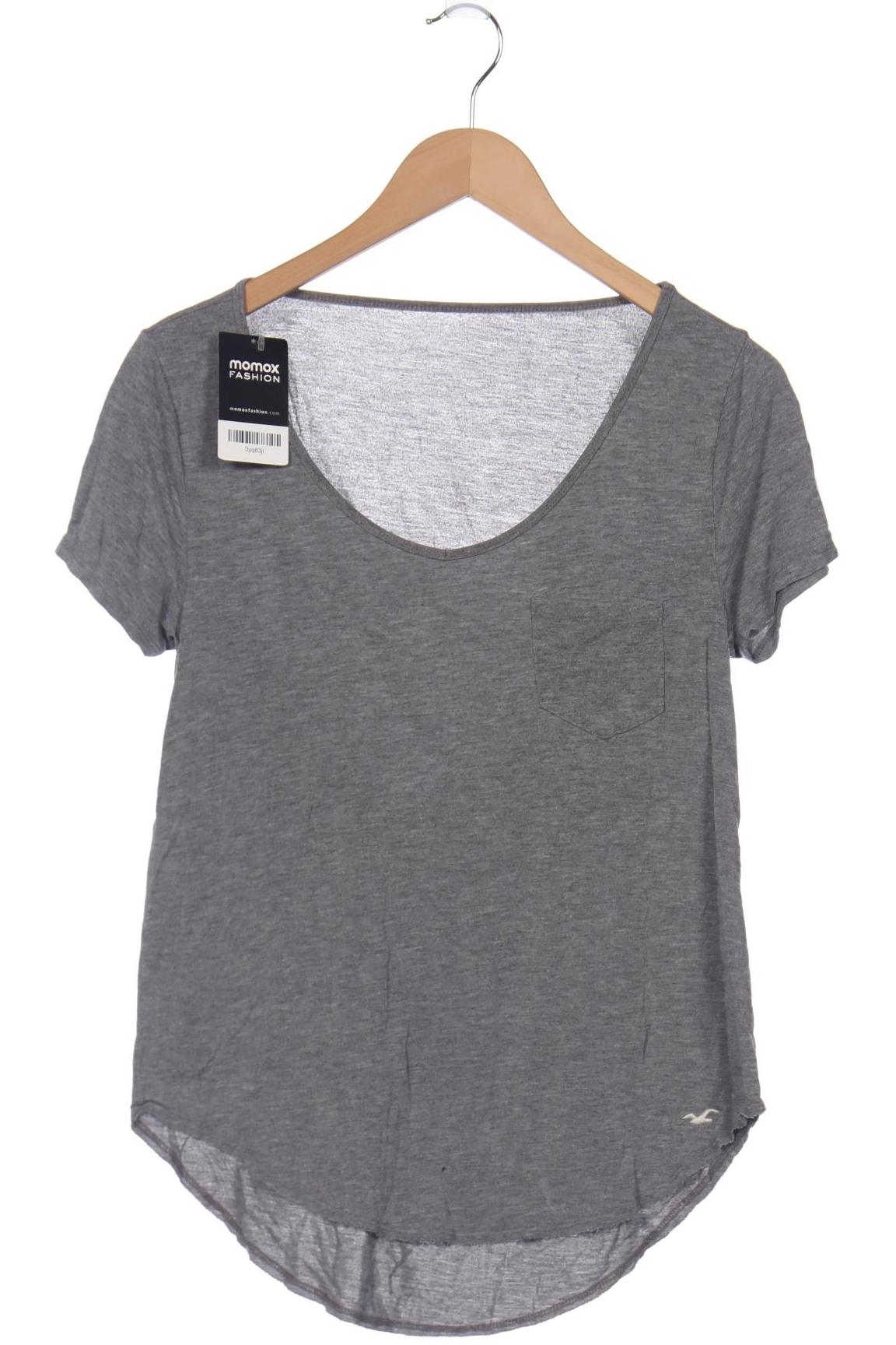 

Hollister Damen T-Shirt, grau, Gr. 36