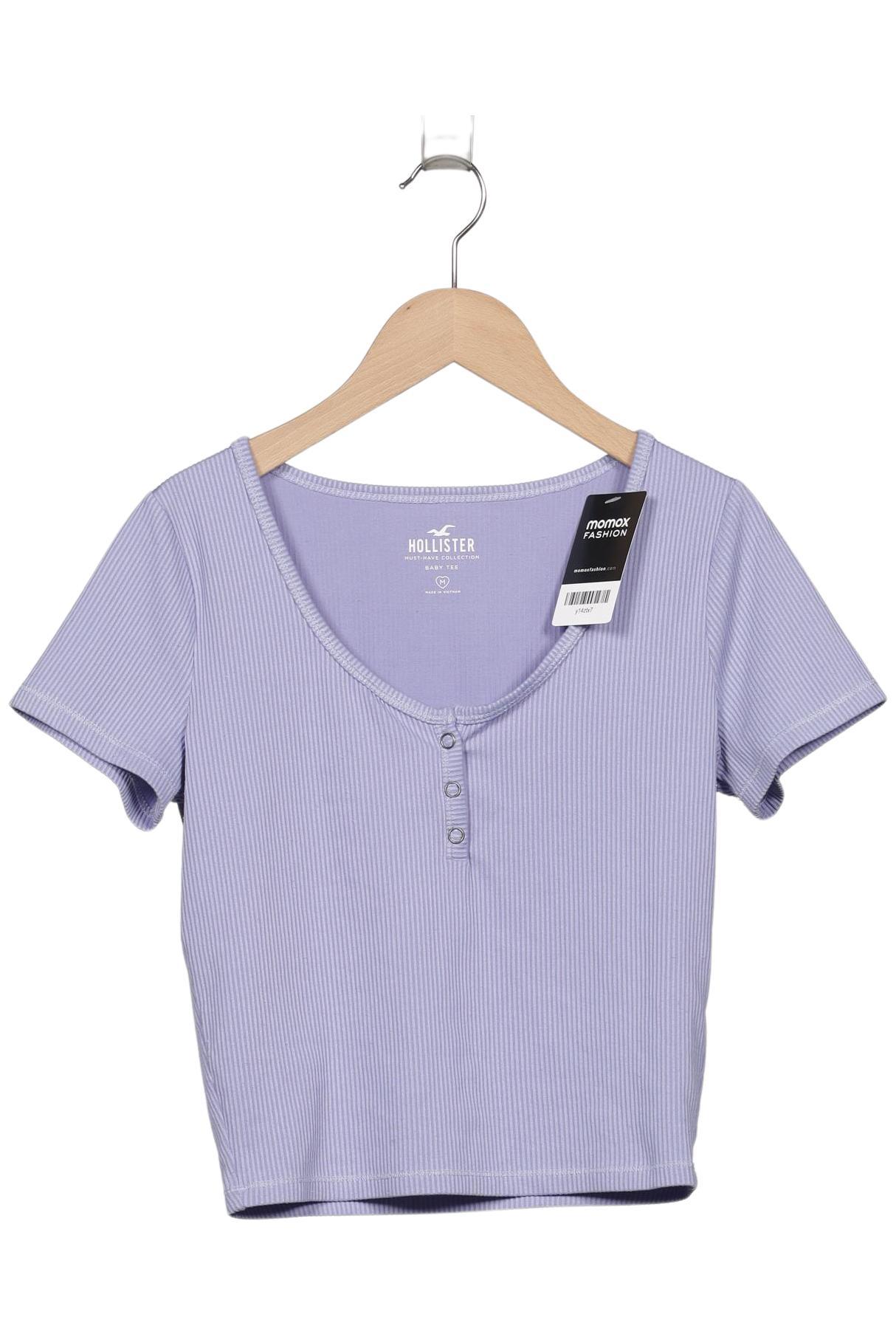 

Hollister Damen T-Shirt, flieder, Gr. 38