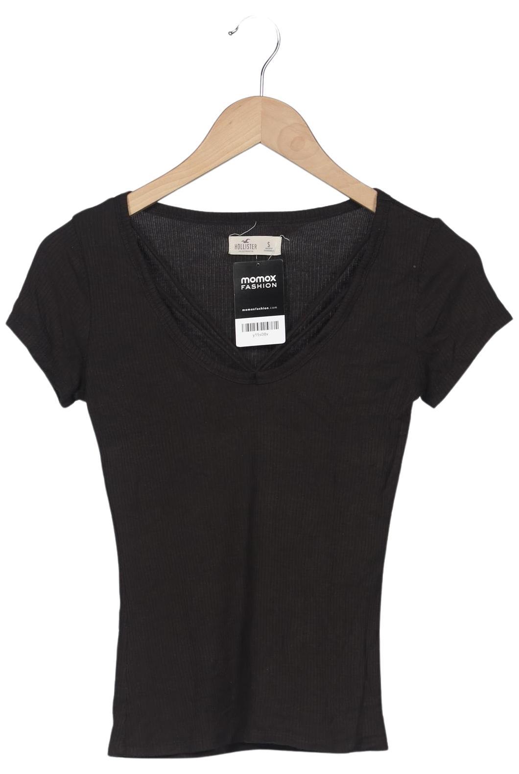 

Hollister Damen T-Shirt, schwarz, Gr. 36