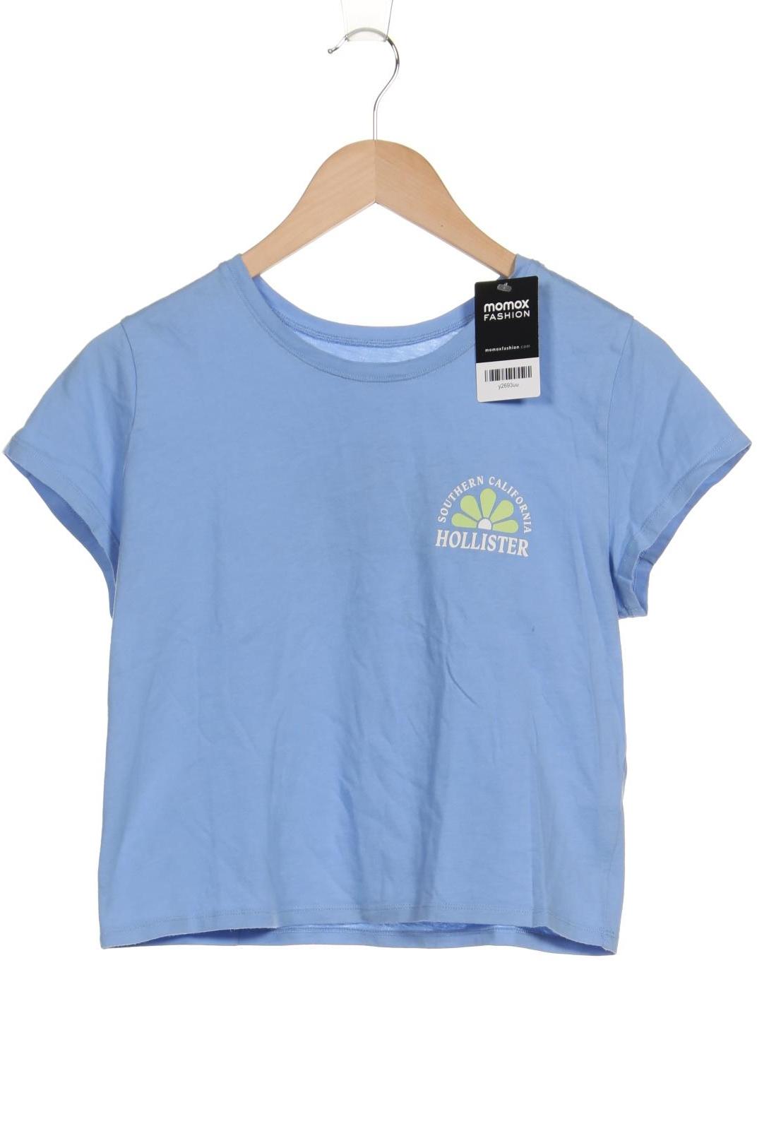 

Hollister Damen T-Shirt, hellblau, Gr. 42