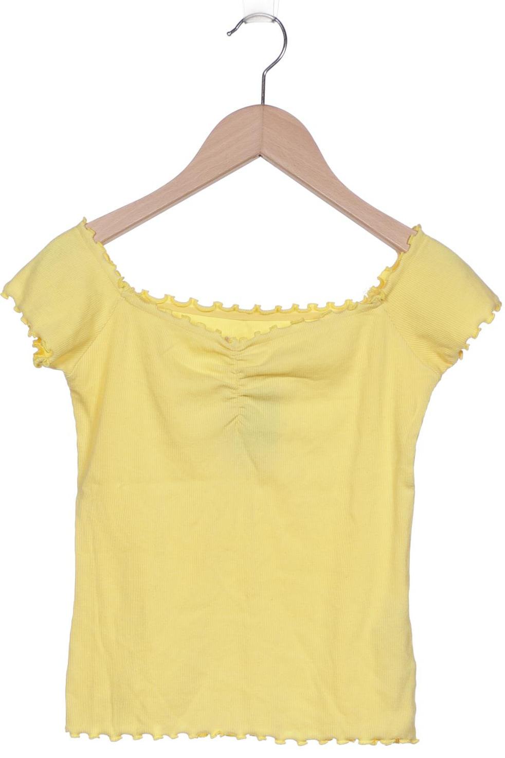 

Hollister Damen T-Shirt, gelb, Gr. 38