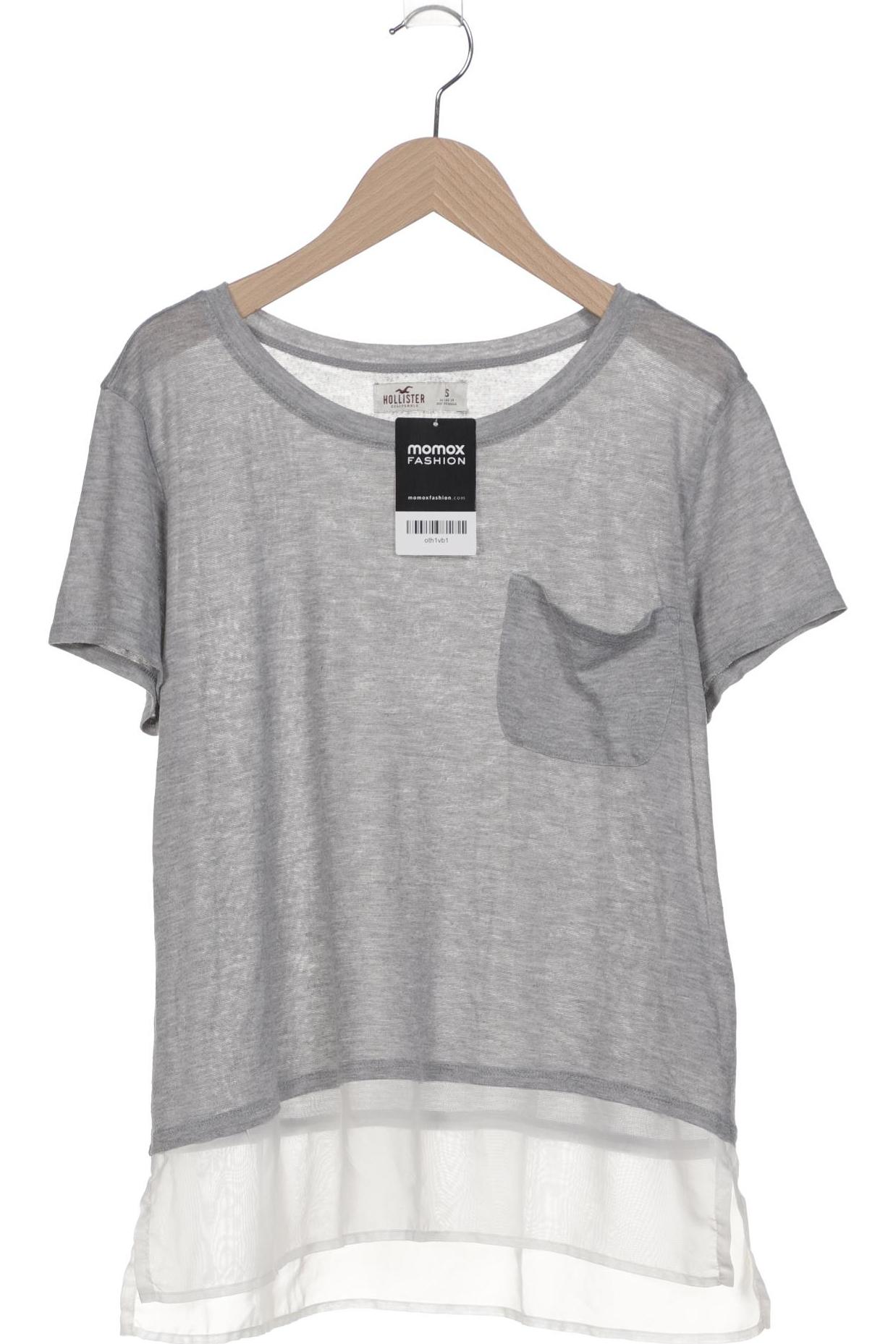 

Hollister Damen T-Shirt, grau, Gr. 36