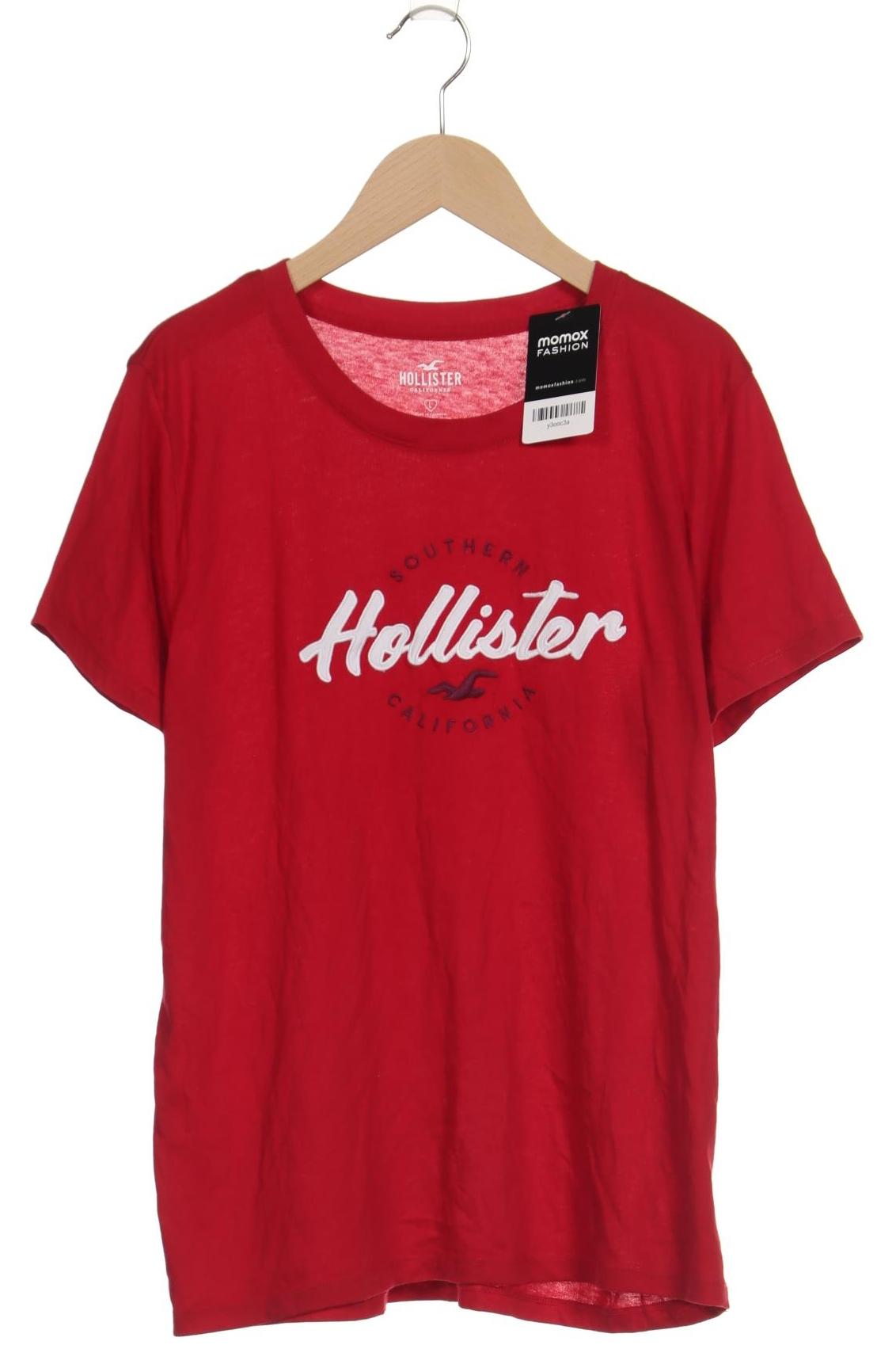 

Hollister Damen T-Shirt, rot, Gr. 42
