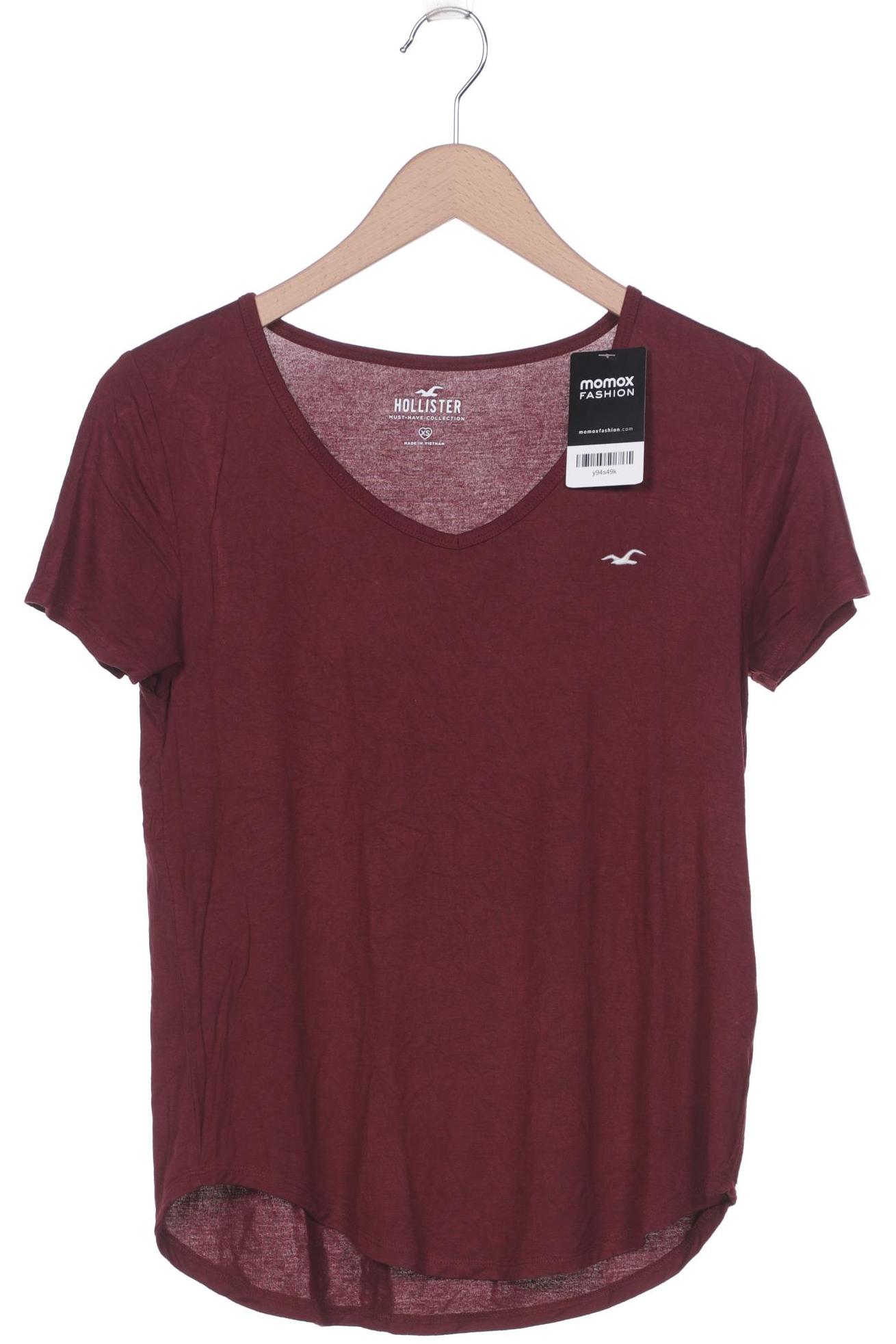 

Hollister Damen T-Shirt, bordeaux