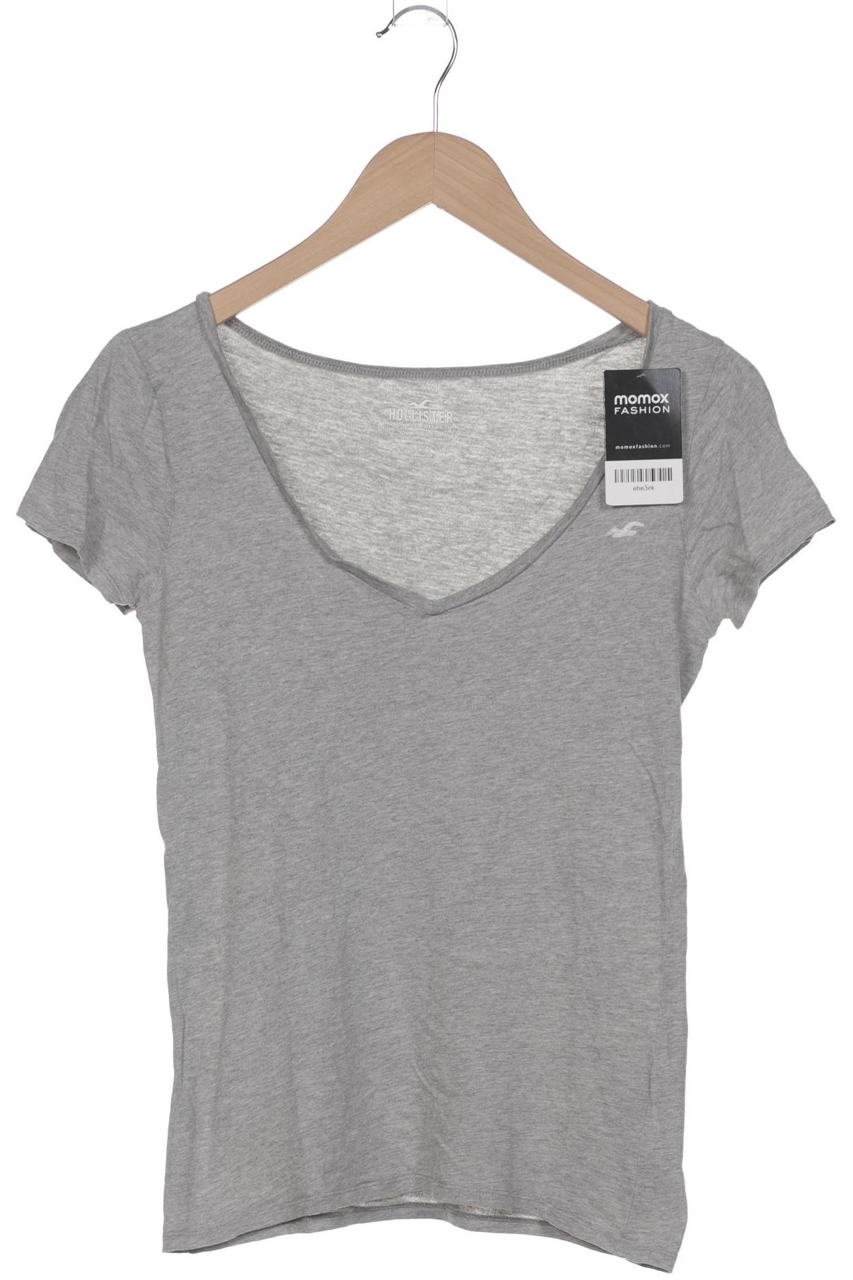 

Hollister Damen T-Shirt, grau, Gr. 36