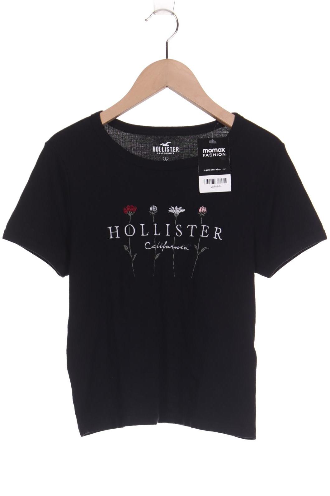 

Hollister Damen T-Shirt, schwarz