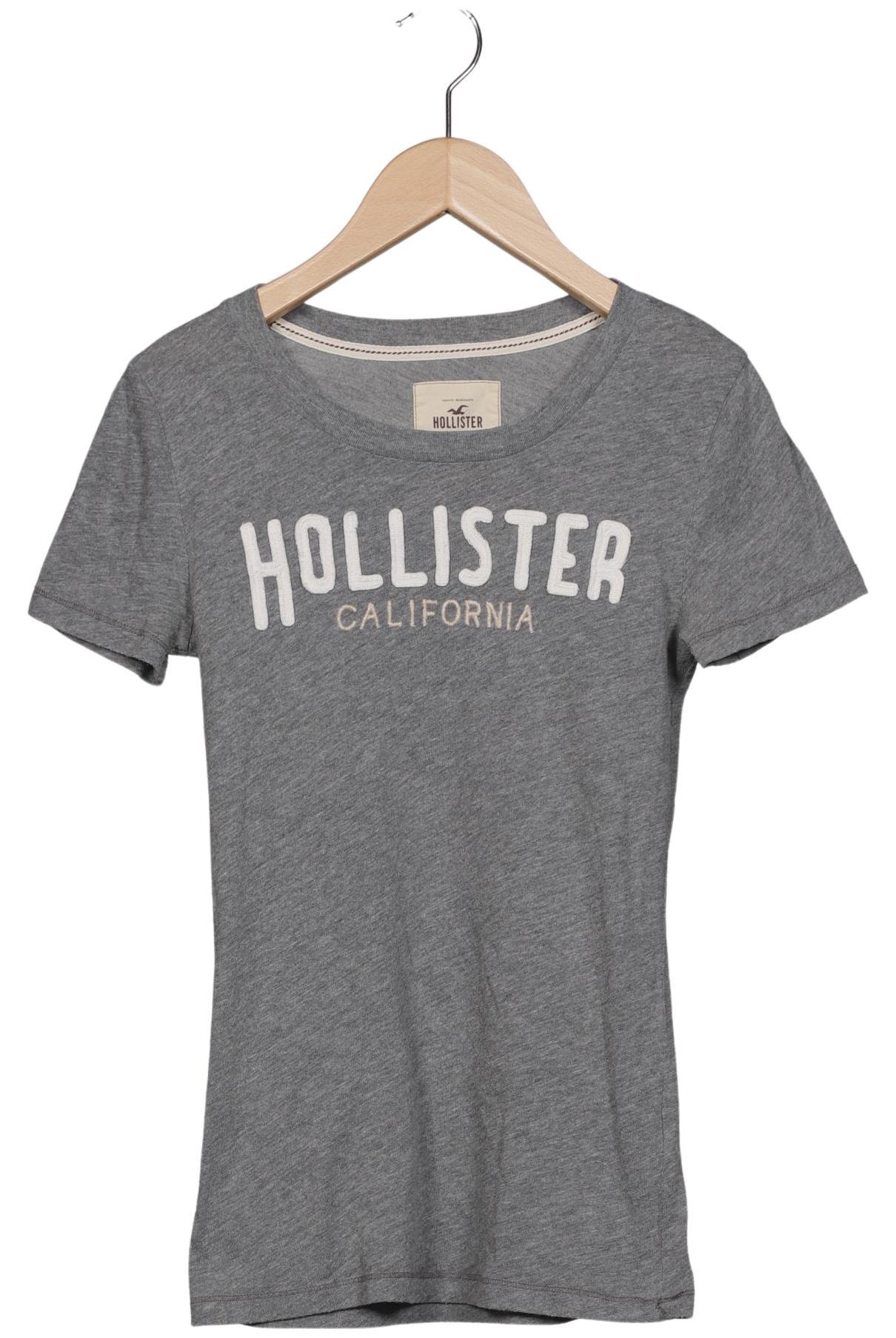 

Hollister Damen T-Shirt, grau, Gr. 36
