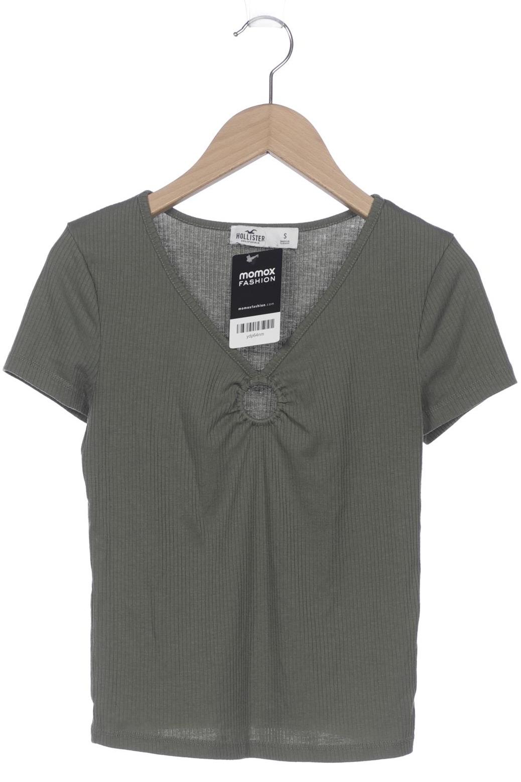

Hollister Damen T-Shirt, grün, Gr. 36