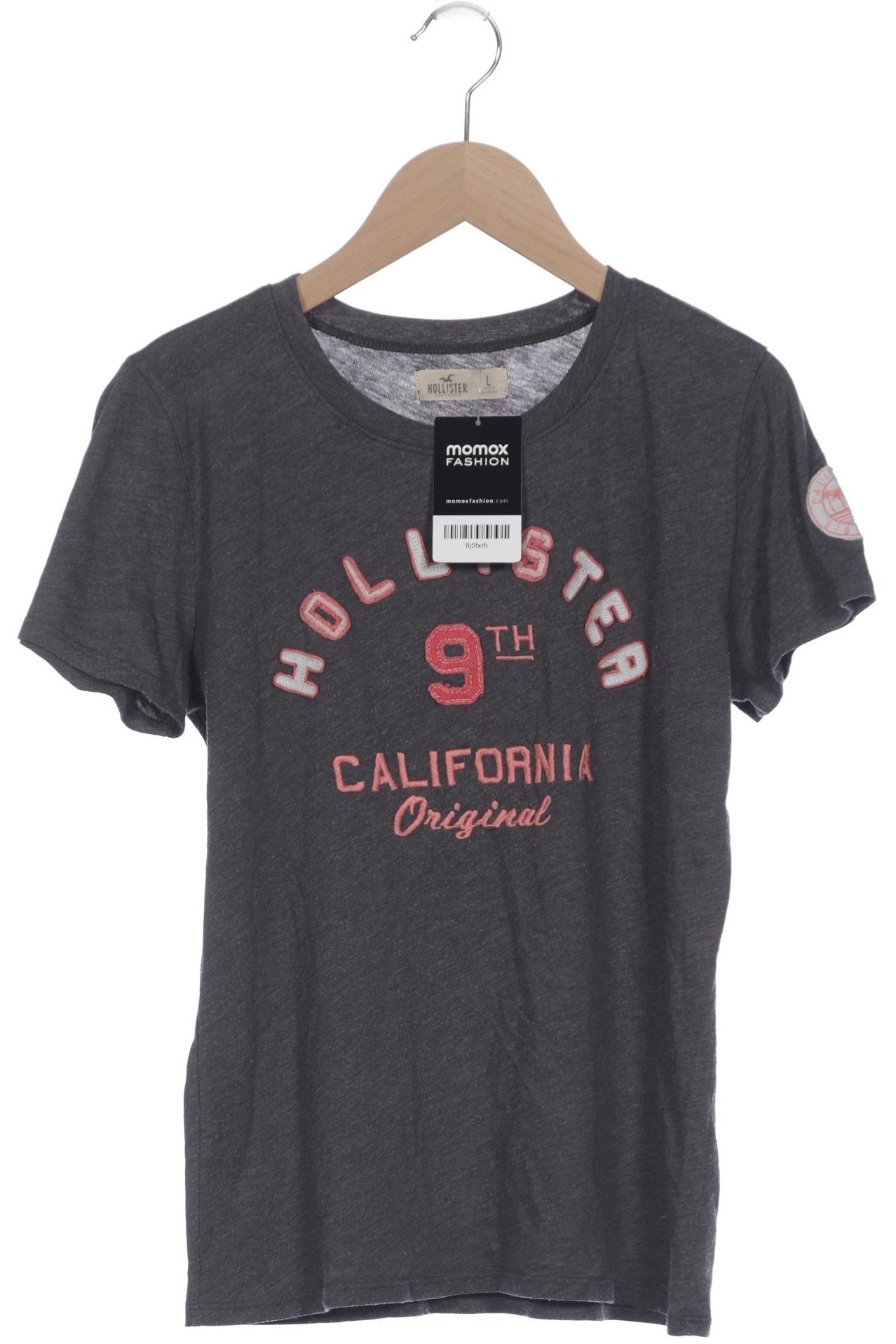 

Hollister Damen T-Shirt, grau, Gr. 42