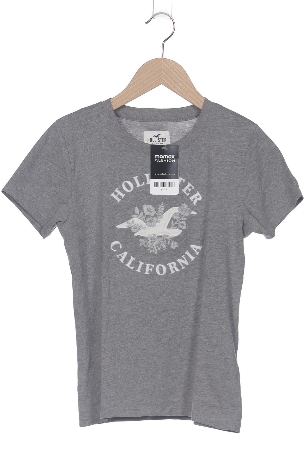 

Hollister Damen T-Shirt, grau, Gr. 34