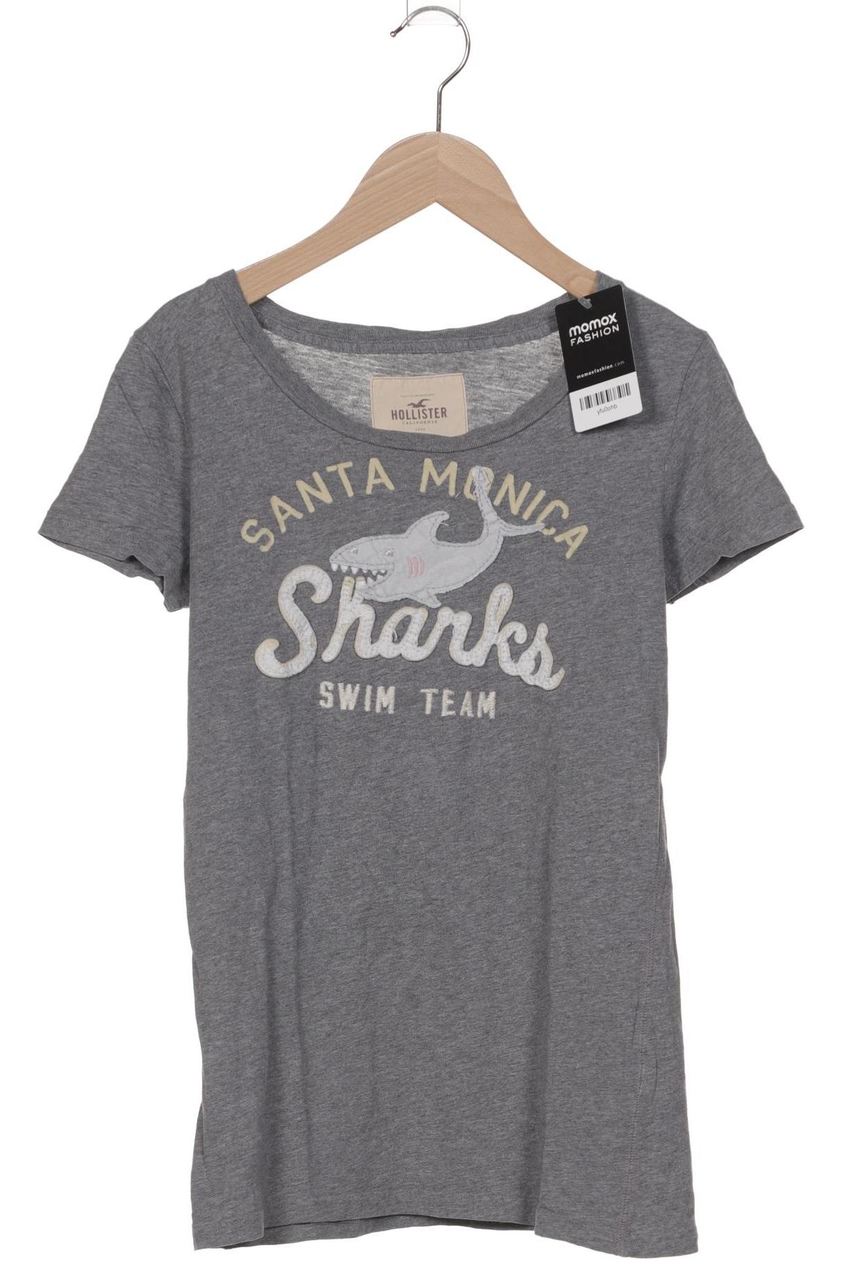 

Hollister Damen T-Shirt, grau, Gr. 36