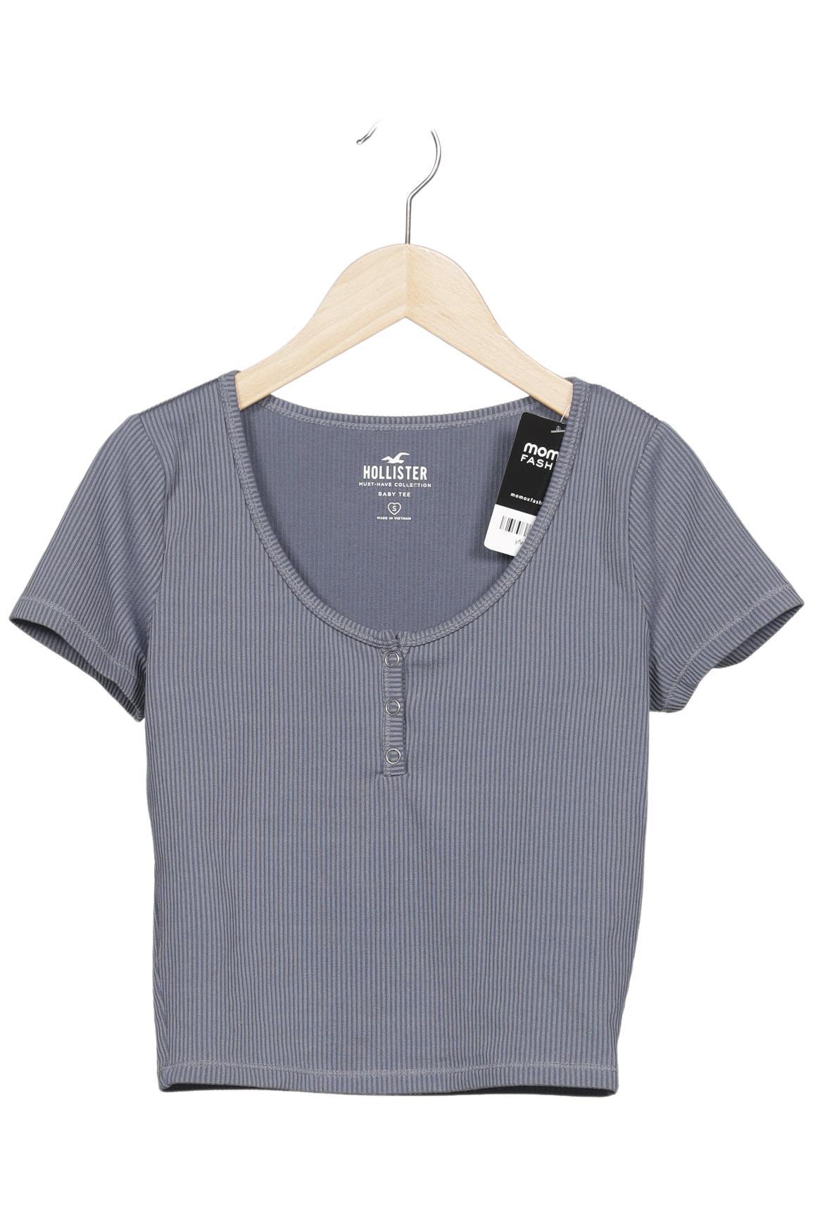 

Hollister Damen T-Shirt, grau, Gr. 36