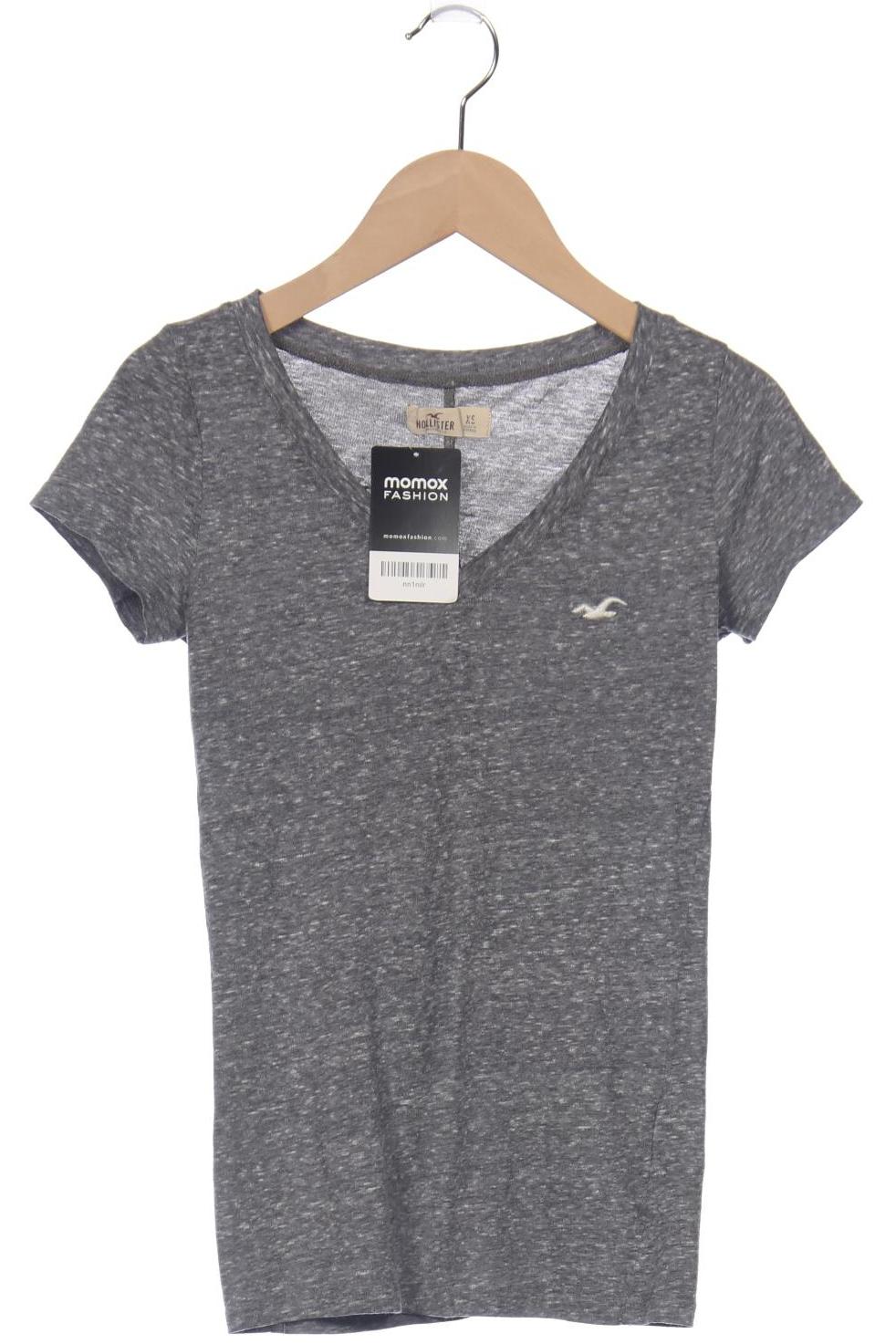 

Hollister Damen T-Shirt, grau, Gr. 34