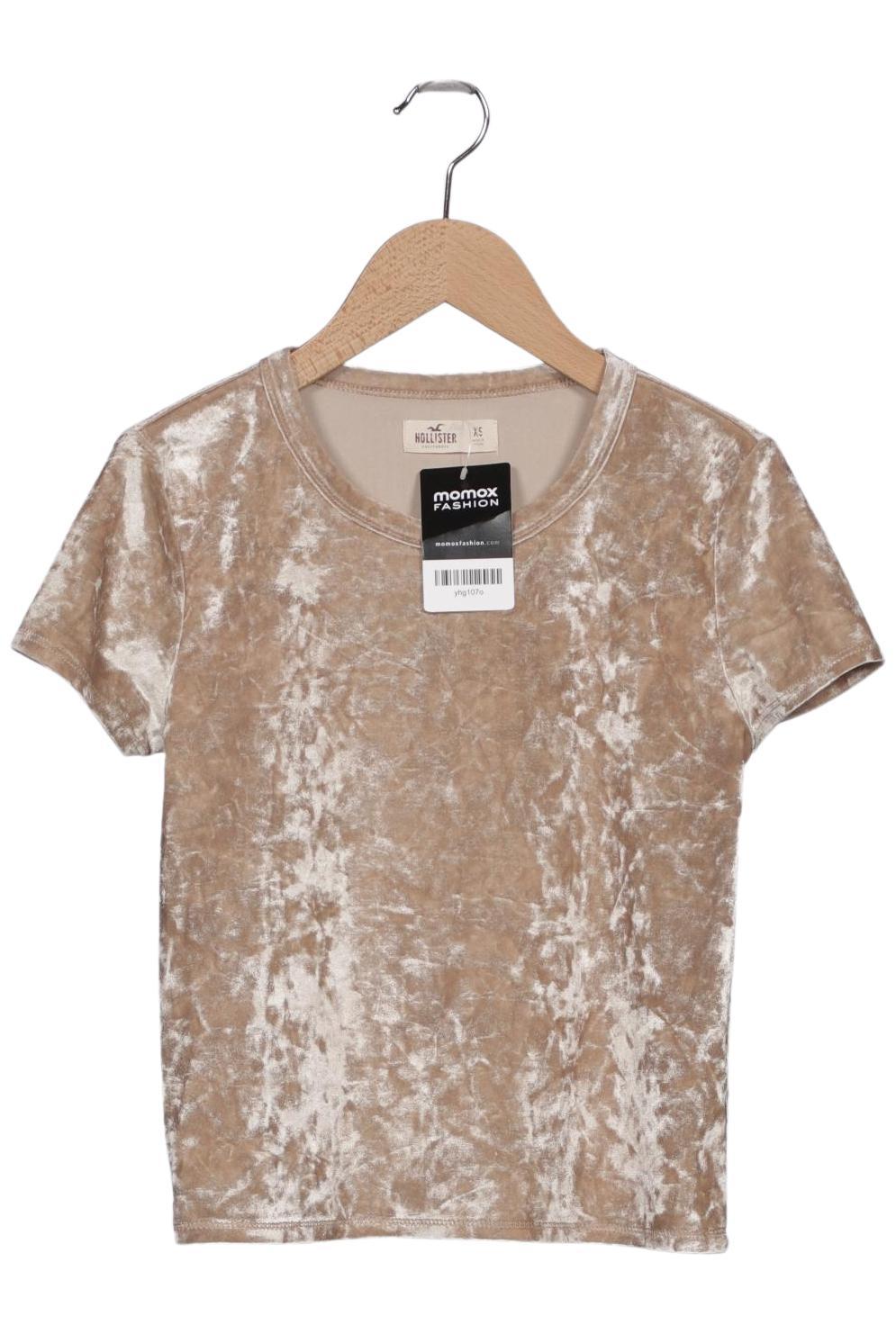 

Hollister Damen T-Shirt, beige, Gr. 34