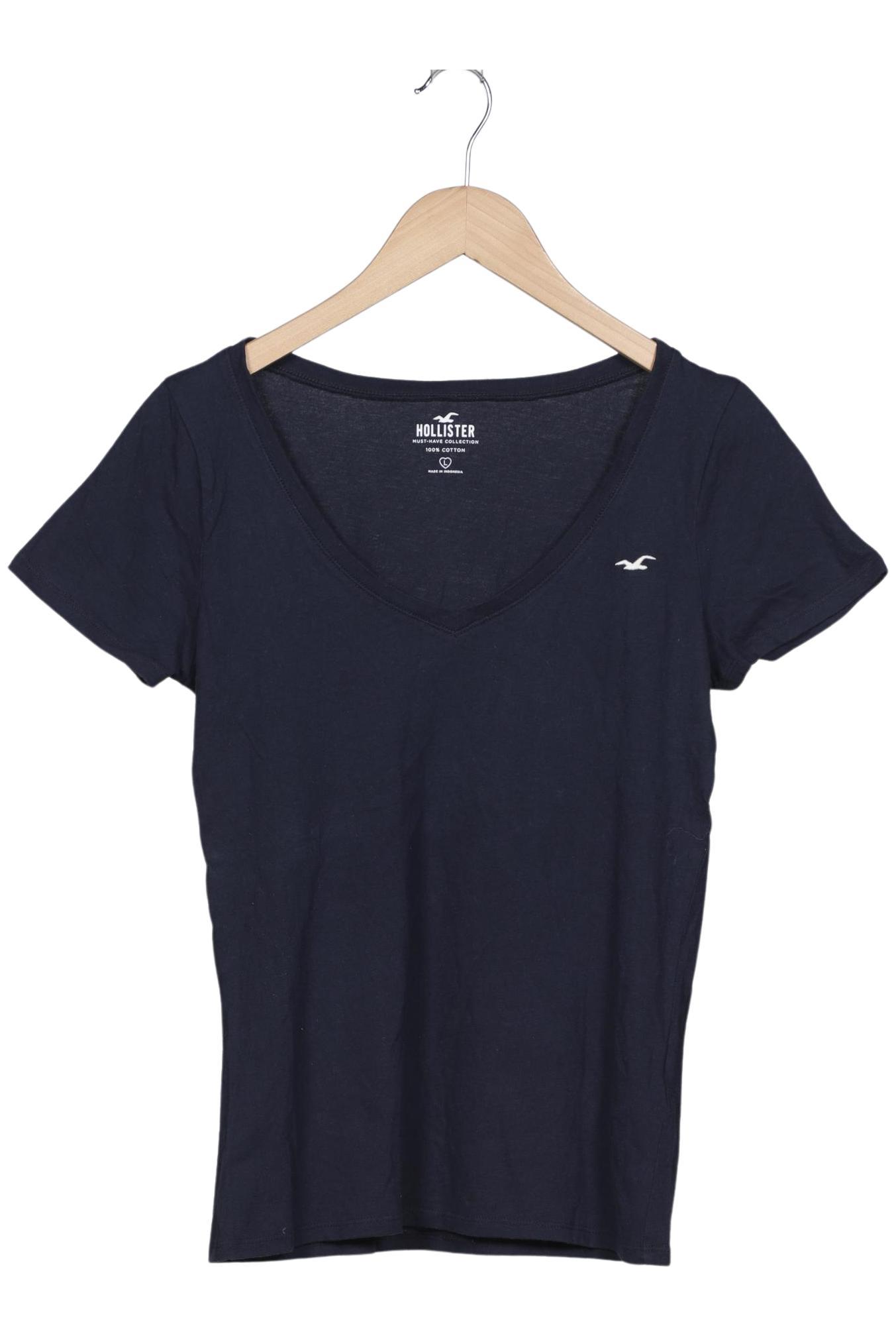 

Hollister Damen T-Shirt, marineblau, Gr. 42